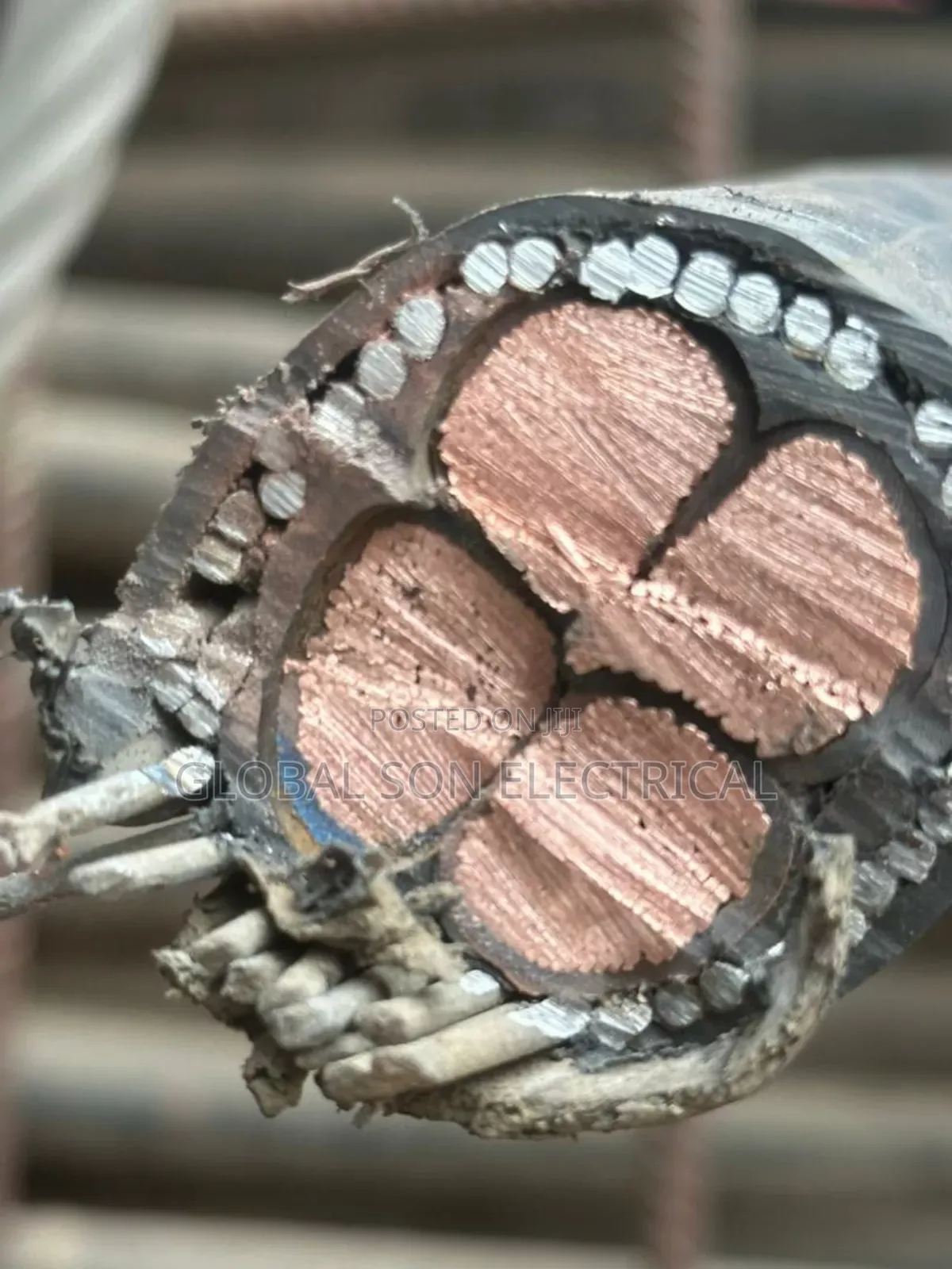 95mmx4core Flexible Armored Cable