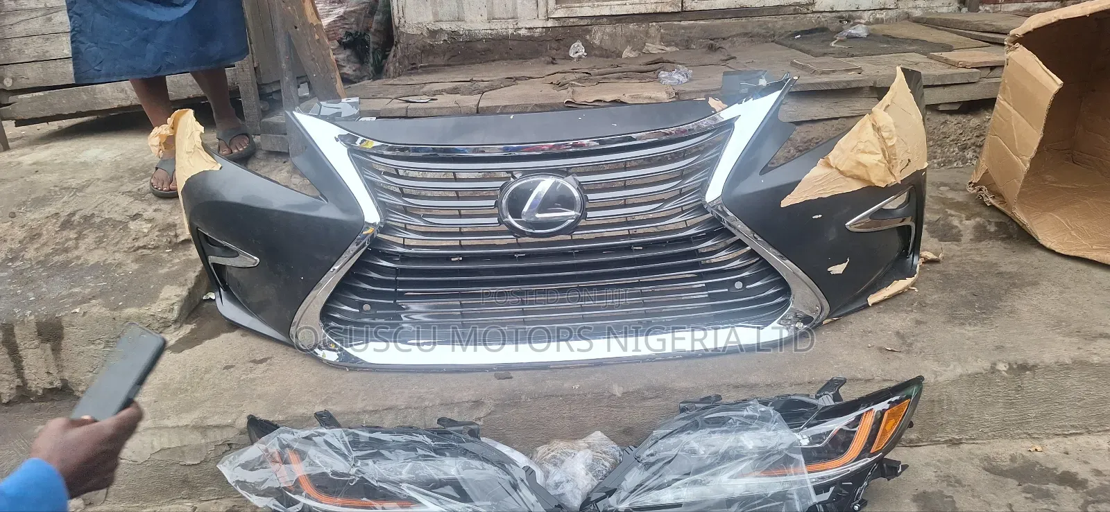 Complete Kit Es350 2013 Upgrade To 2020 With 3 Touch Headlamp