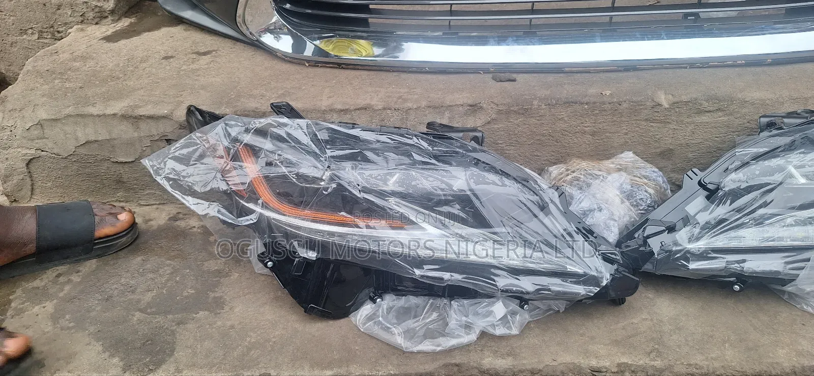 Complete Kit Es350 2013 Upgrade To 2020 With 3 Touch Headlamp