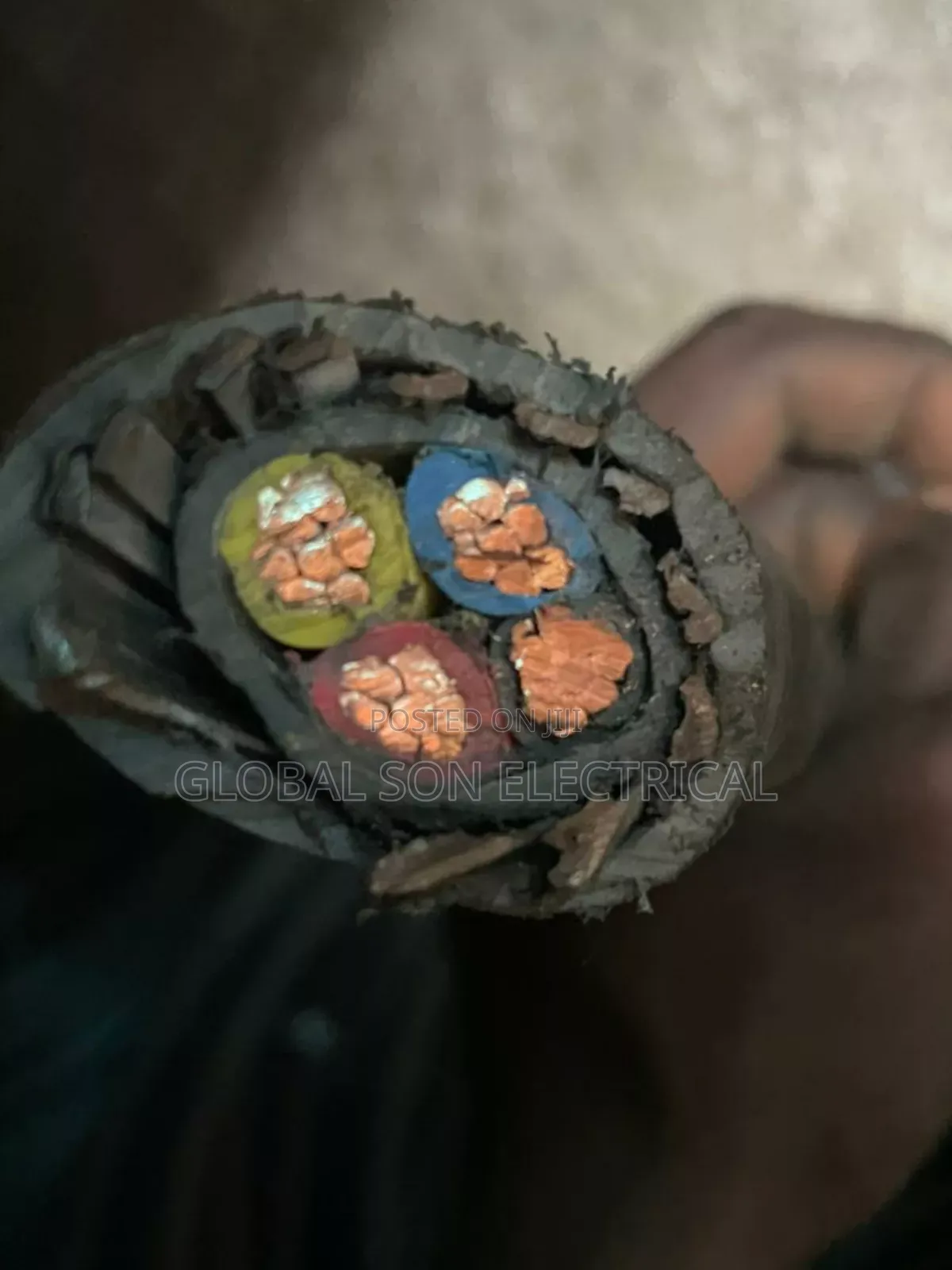 25mmx4core Armored Cable