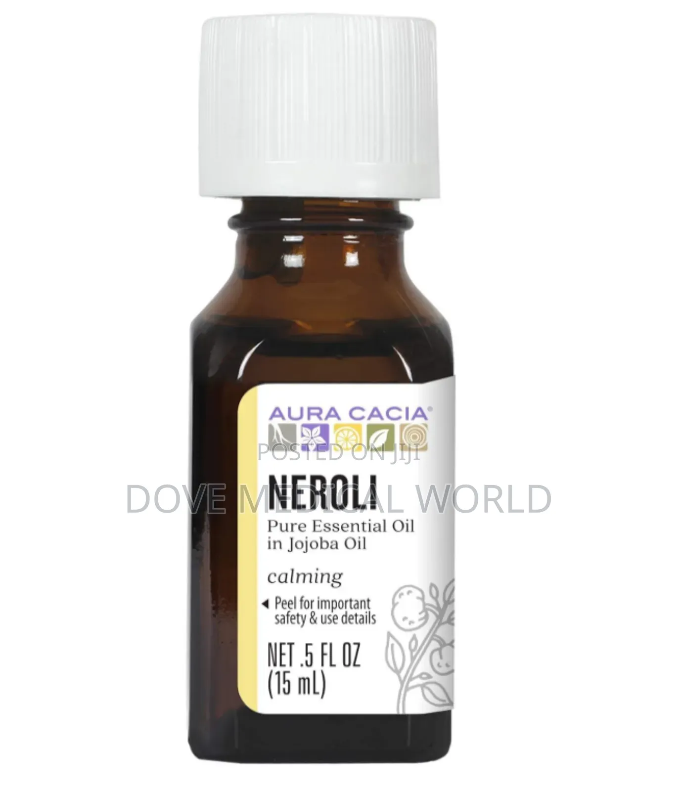 Aura Cacia Pure Essential Oil Neroli in Jojoba Oil — 15ml