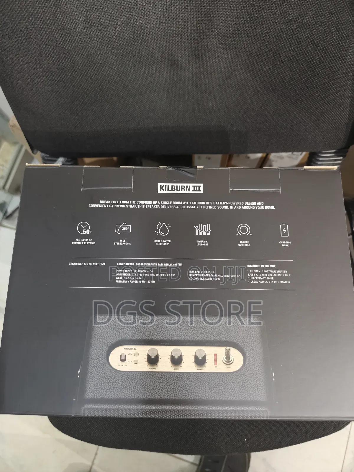 Marshall Kilburn LLL Bluetooth Speaker