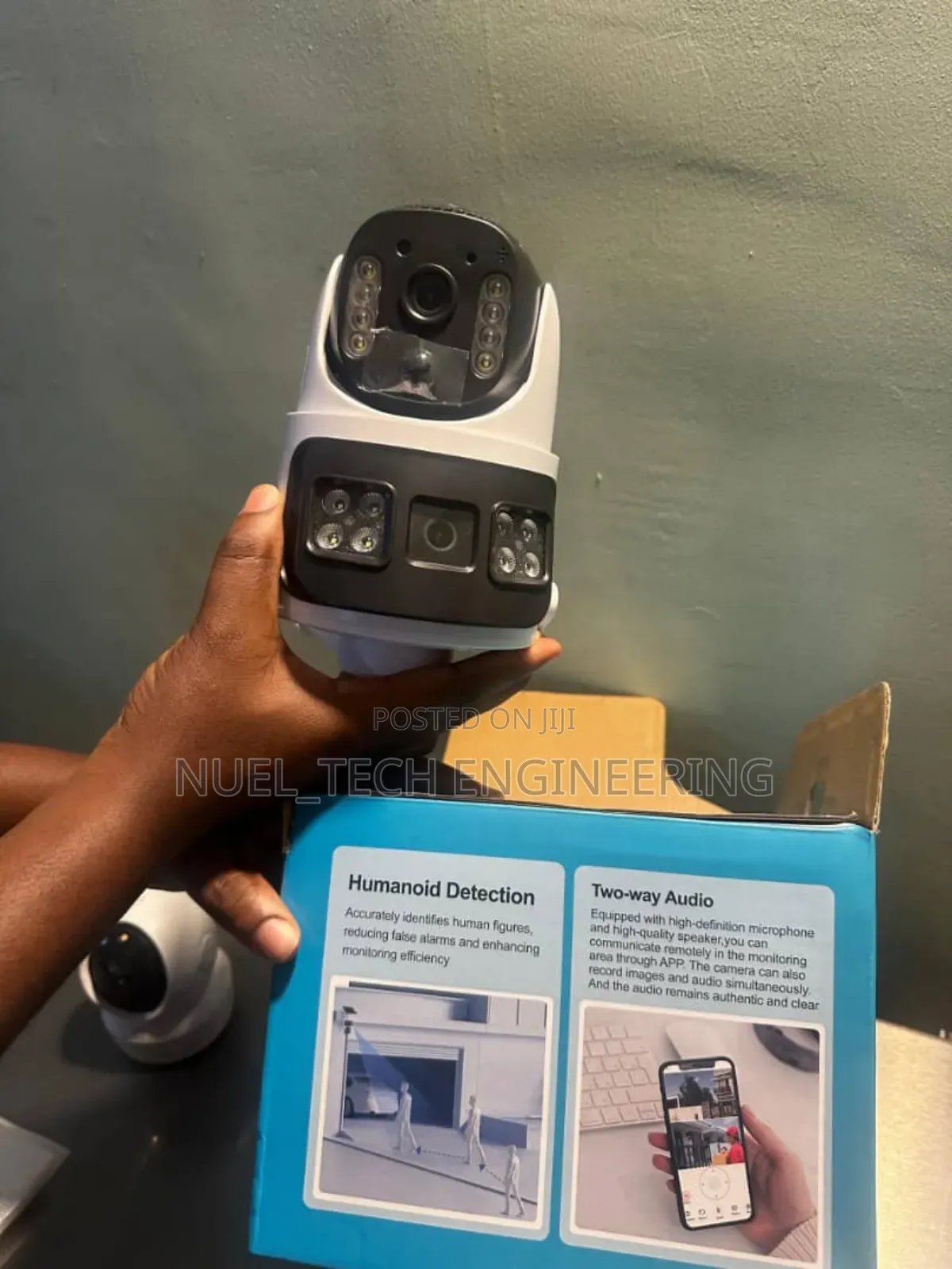 4g Solar Camera Double Lens V380 20x Zoom
