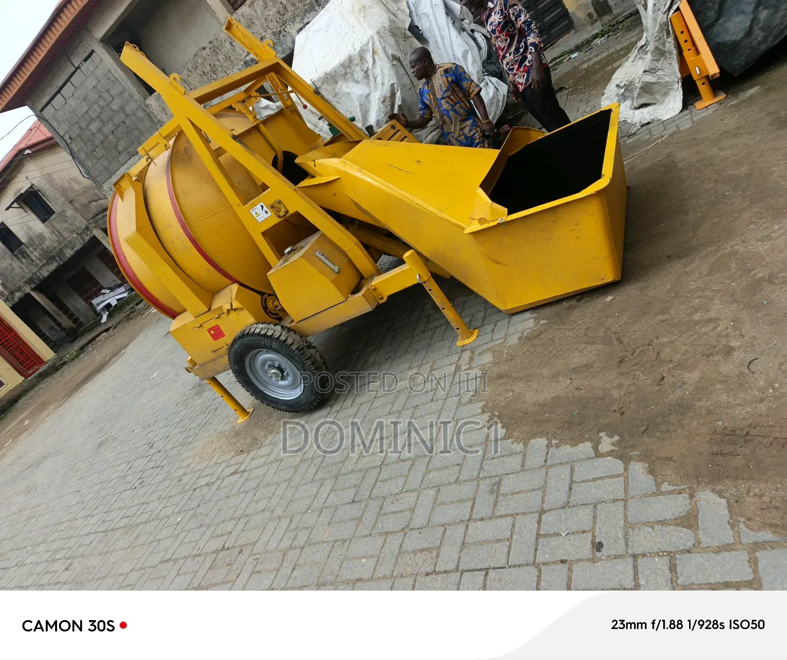 Safe Load Concrete Mixer 500 Liter