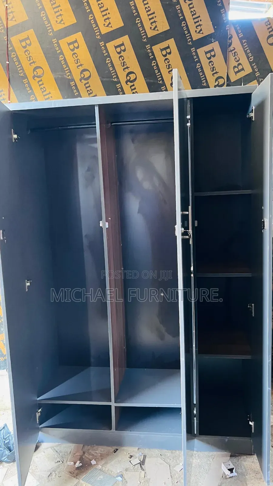 #2 Expertly Crafted 4 by 6 Wardrobe With Mirror