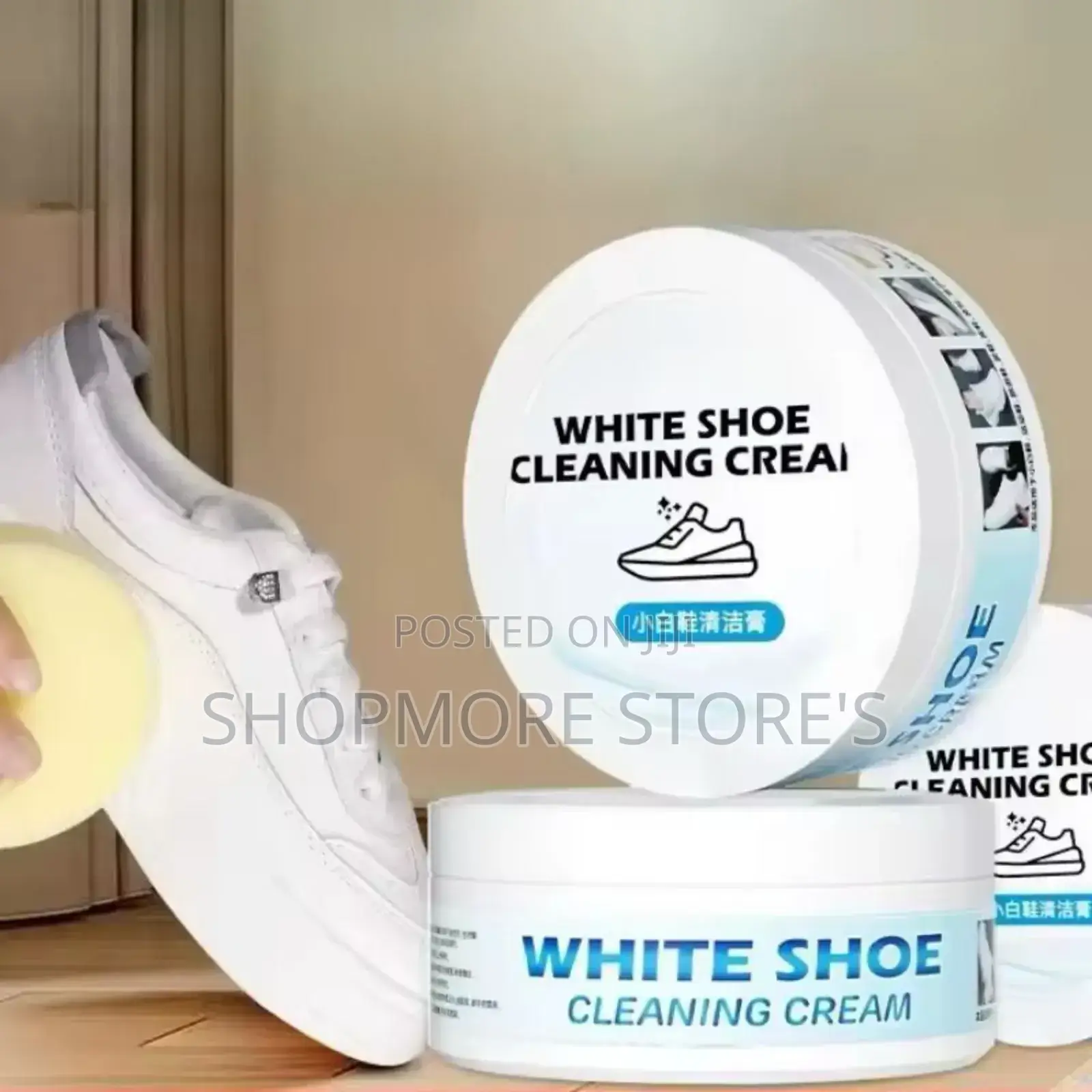 White Shoe Cleaning Cream