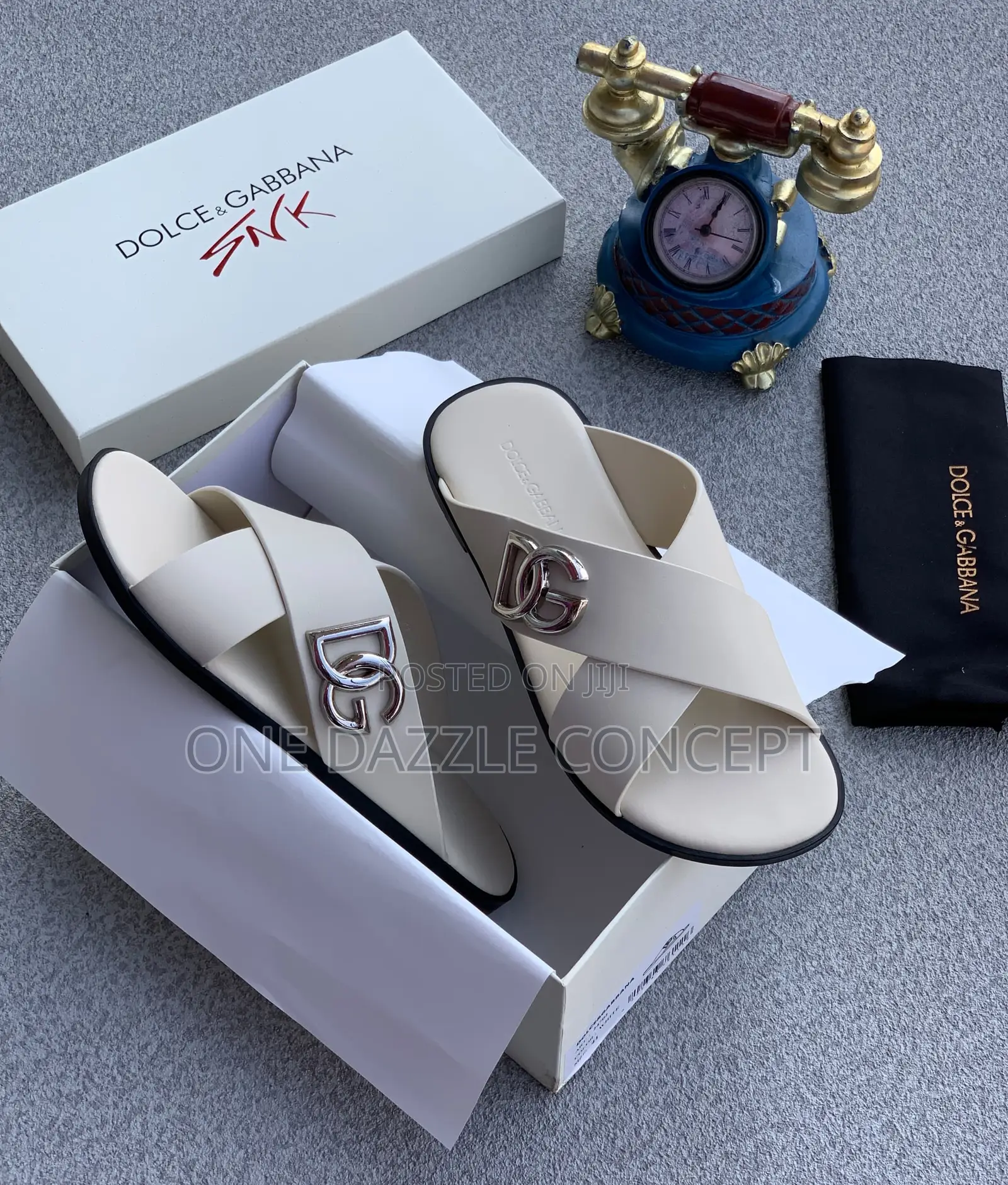 D&G Calfskin Sandal