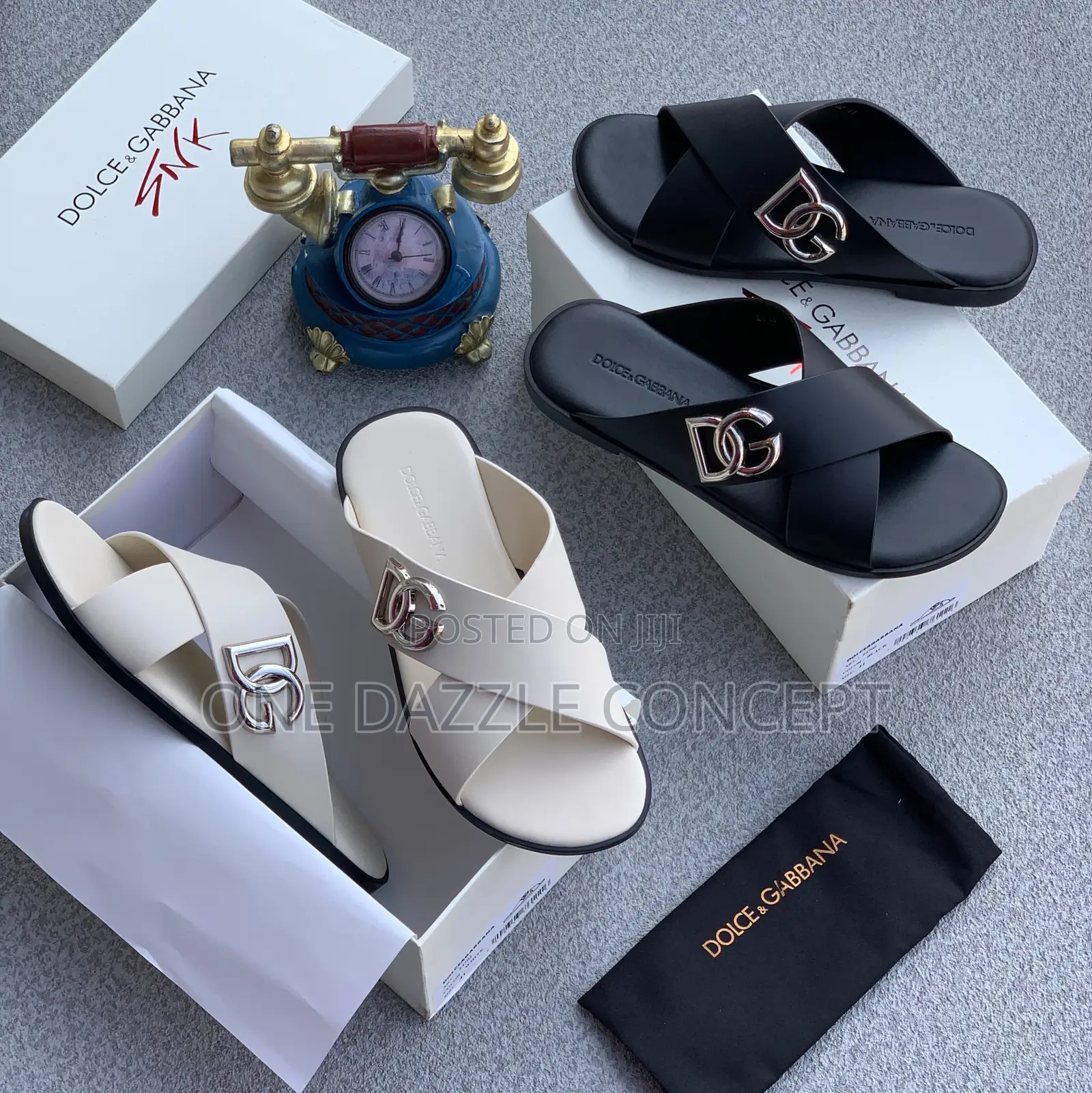 D&G Calfskin Sandal