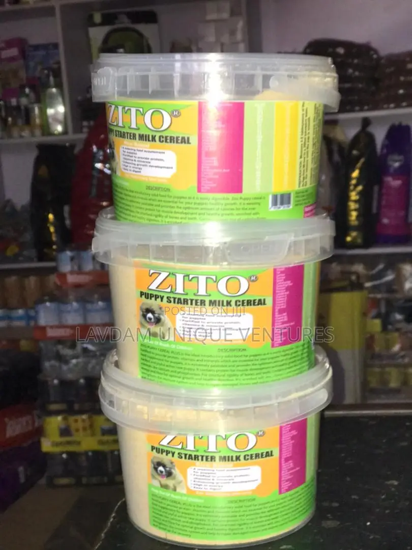 Zito Puppy Starter Milk Cereal – Nutritious Weaning Food for Puppies