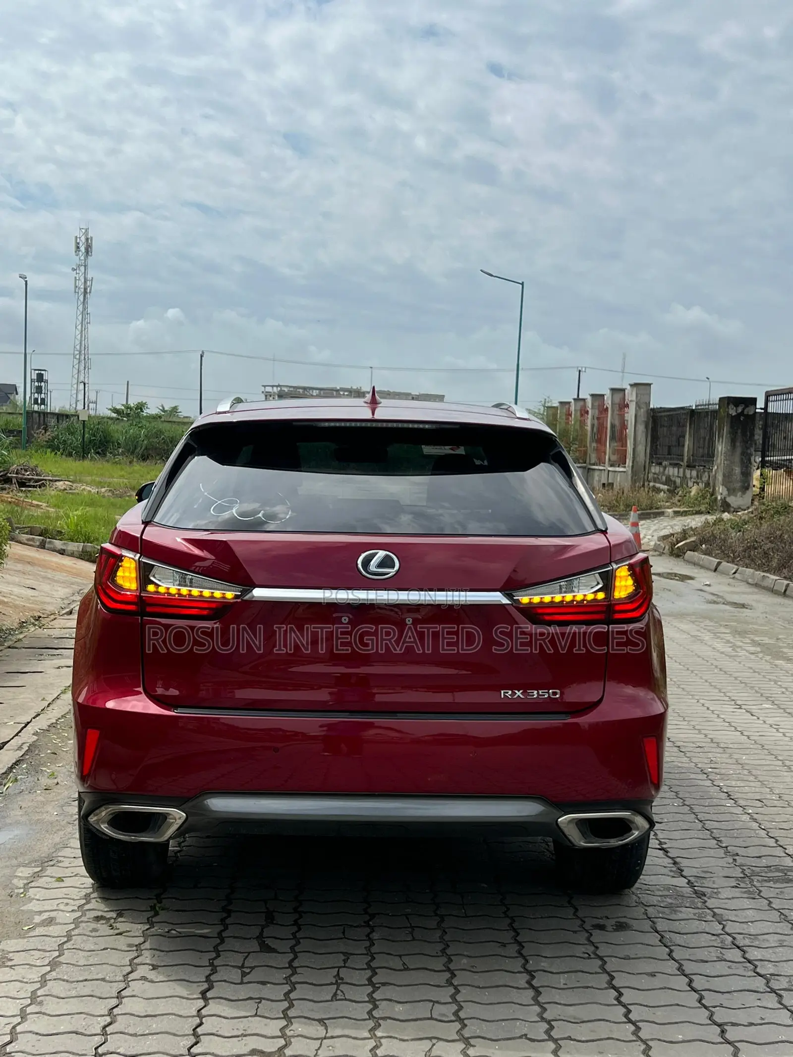 Lexus RX 350 FWD 2016 Maroon