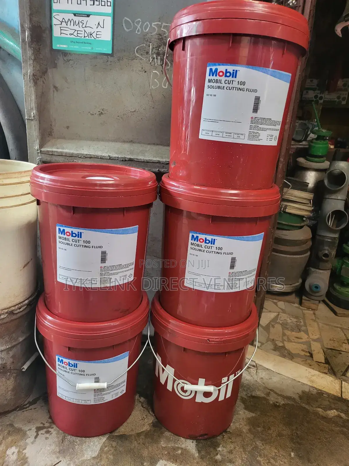 Mobilcut 100 Soluble Cutting Fluid ( Mobil 20litres)