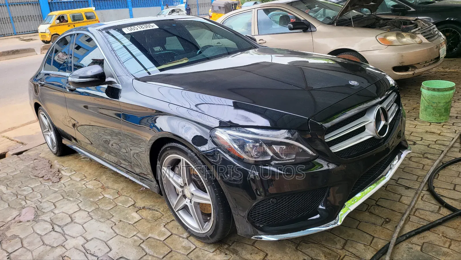 Mercedes-Benz C300 Sport 4Matic Sedan AWD (2.0L 4cyll 7A) 2016 Black