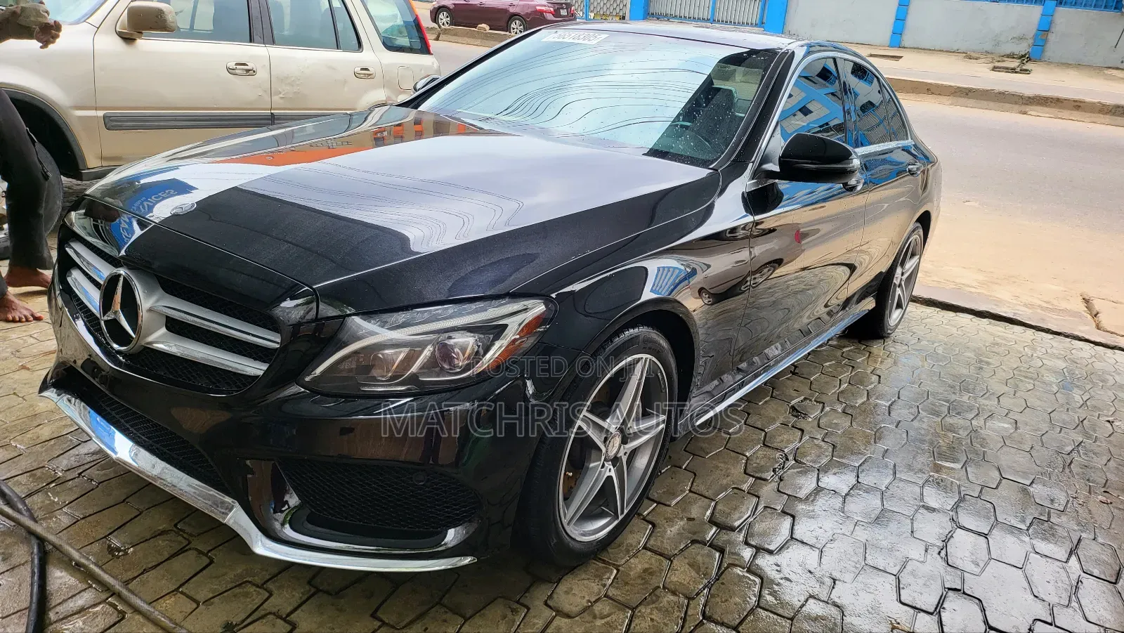 Mercedes-Benz C300 Sport 4Matic Sedan AWD (2.0L 4cyll 7A) 2016 Black