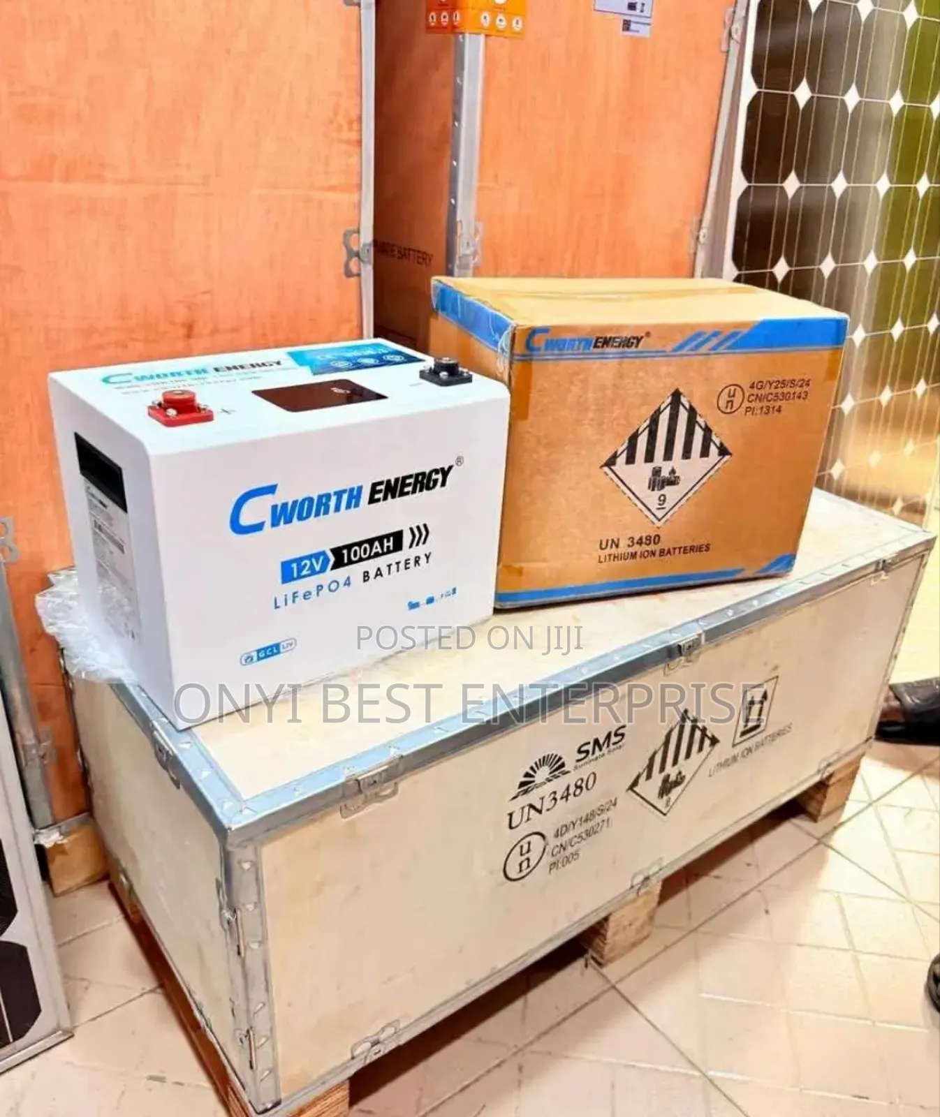 C-Worth Lithium Ion Battery 12v 100ah Available