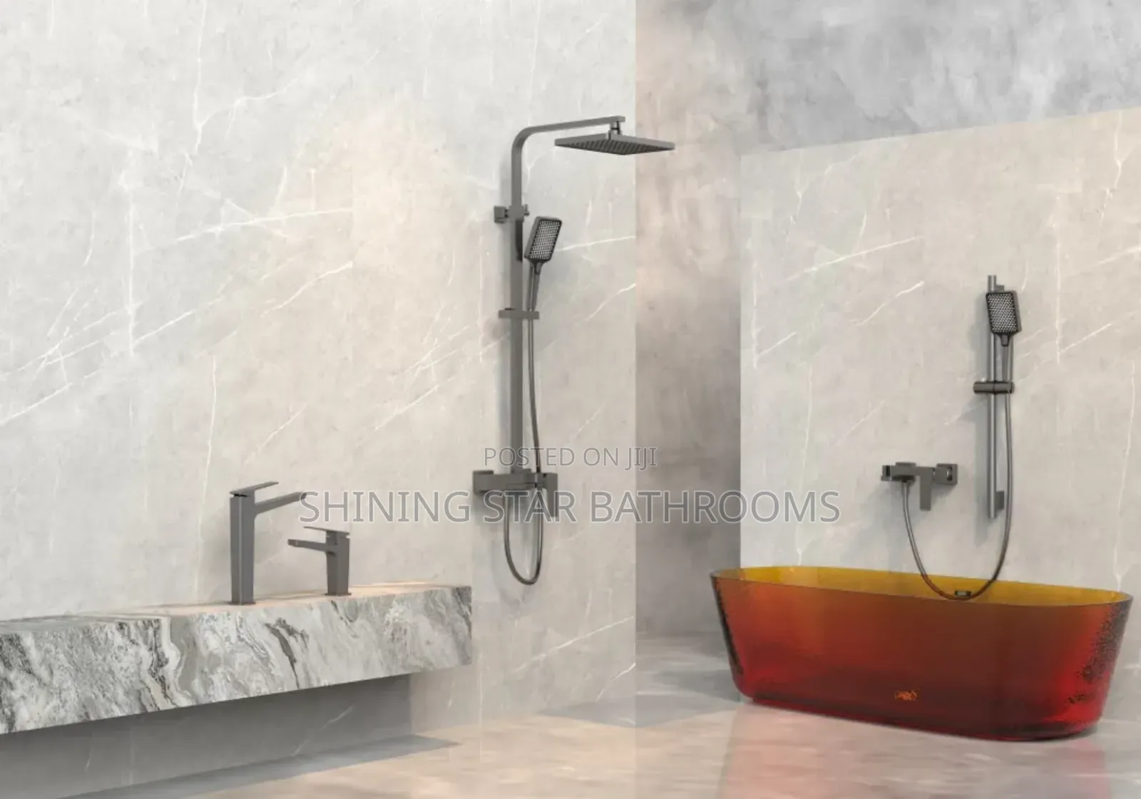 Slide Tap Executive Shower Set
