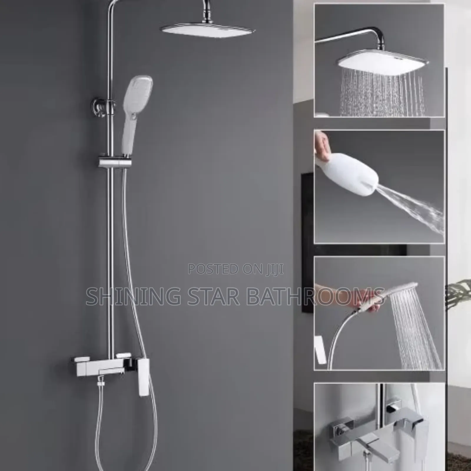 Slide Tap Executive Shower Set
