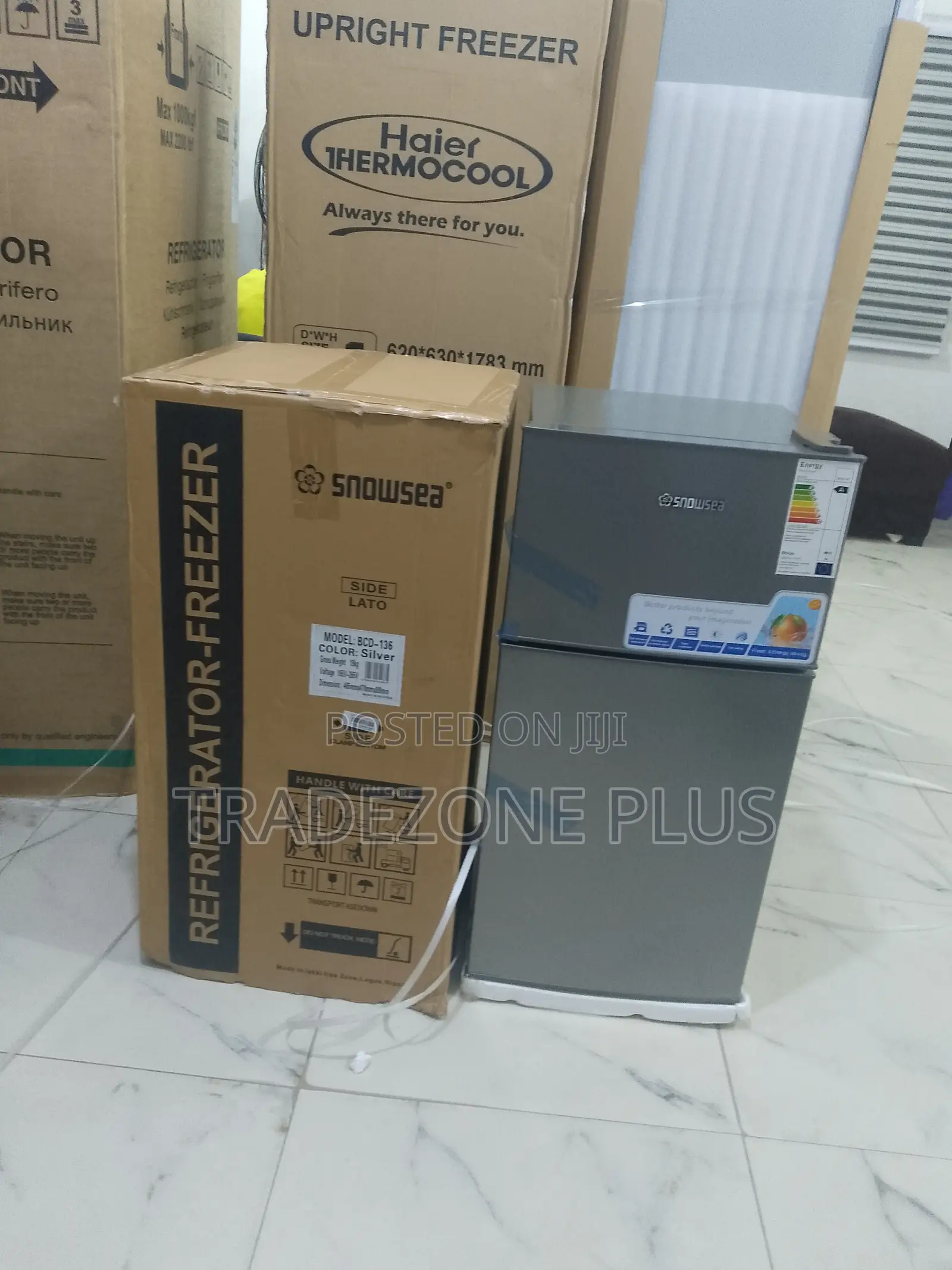 Snowsea 90l Double Door Fridge