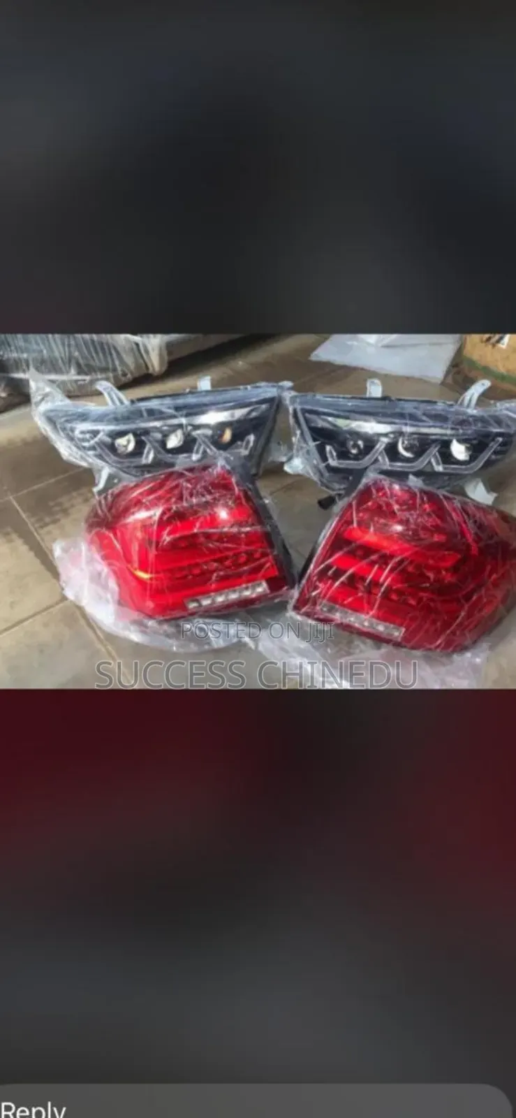 Front And Back Light For Toyota Hiace