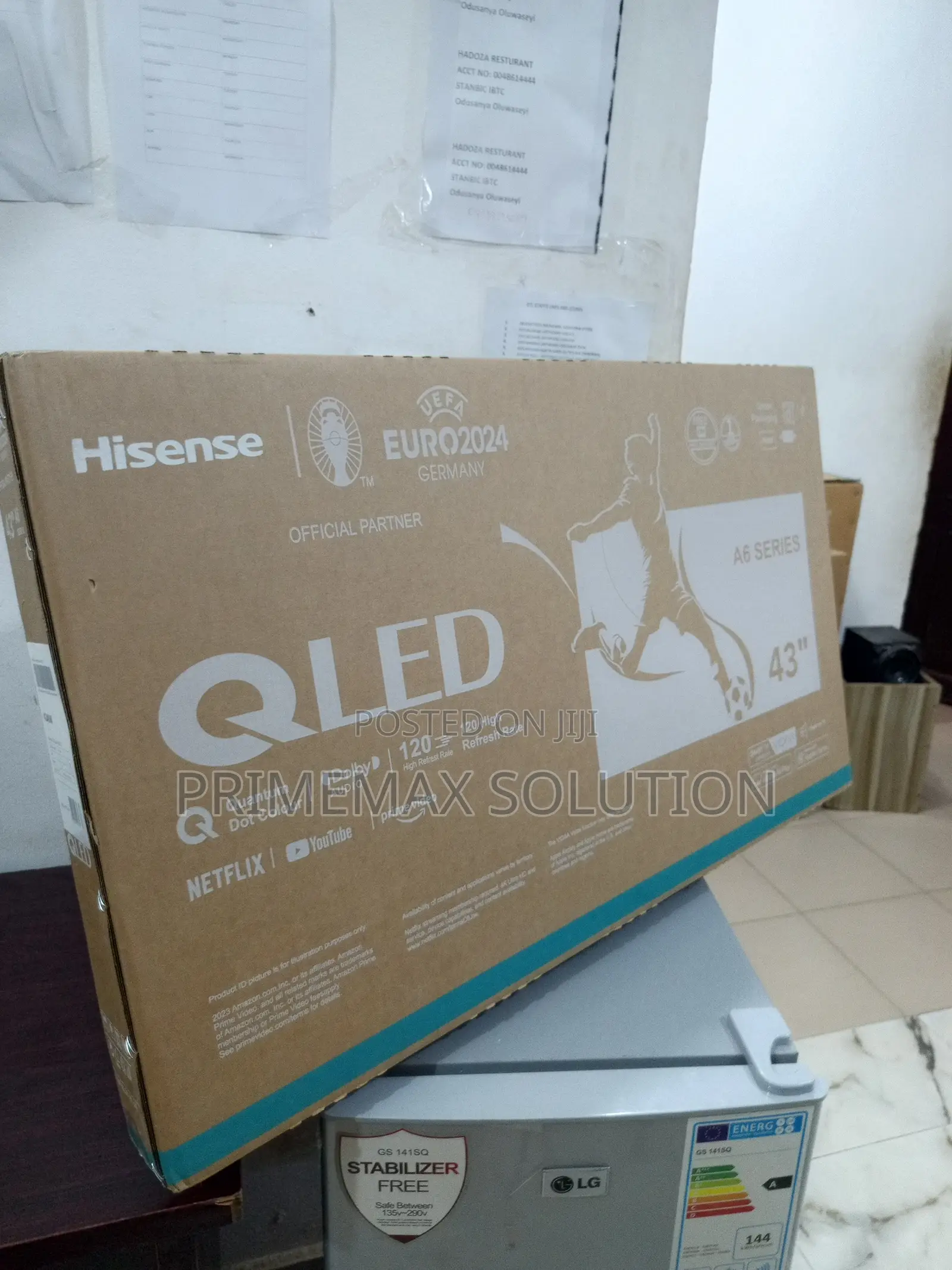 Hisense 43" Smart Tv – Sleek Stylish