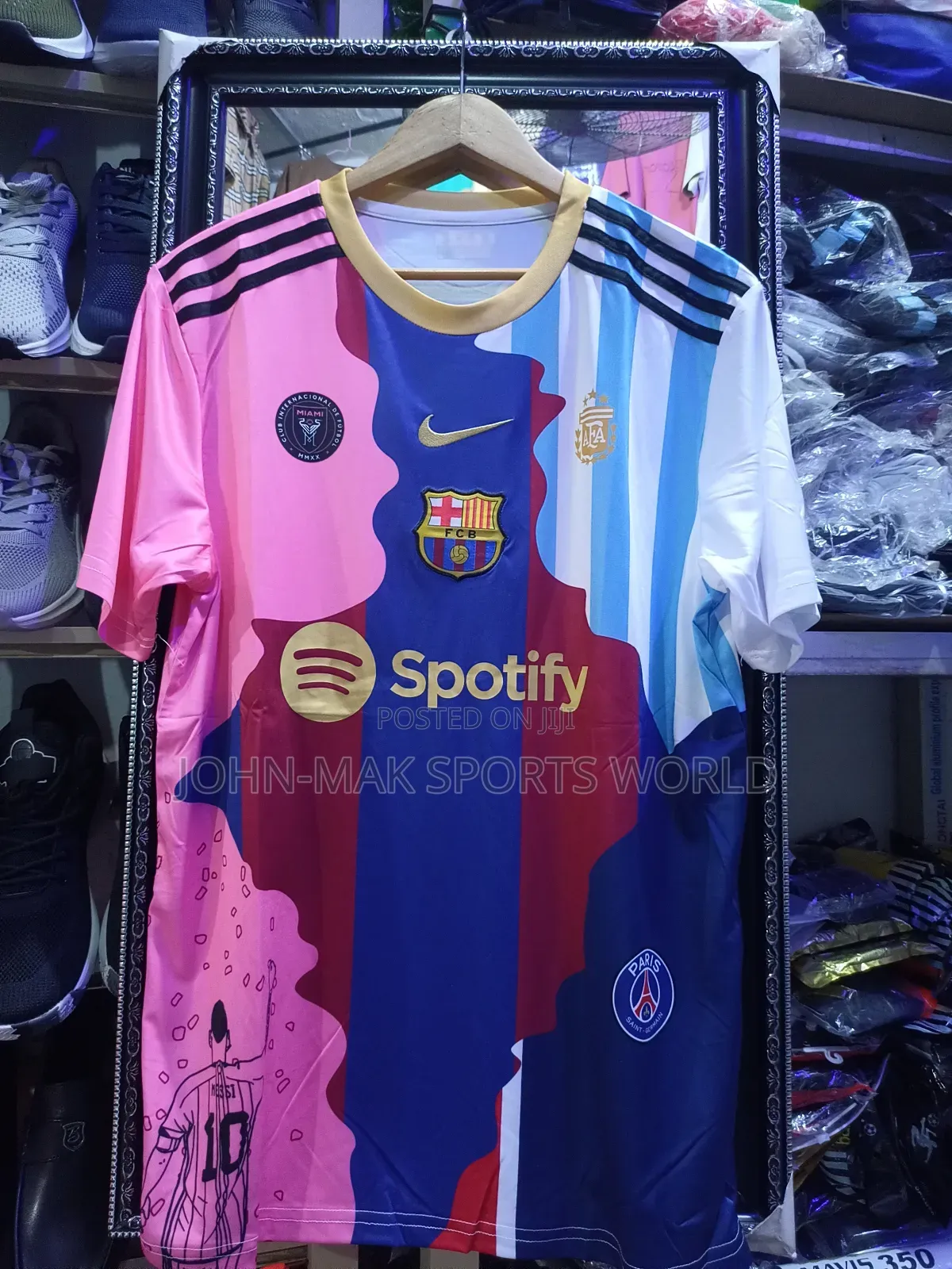 Messi All Clubs Jersey