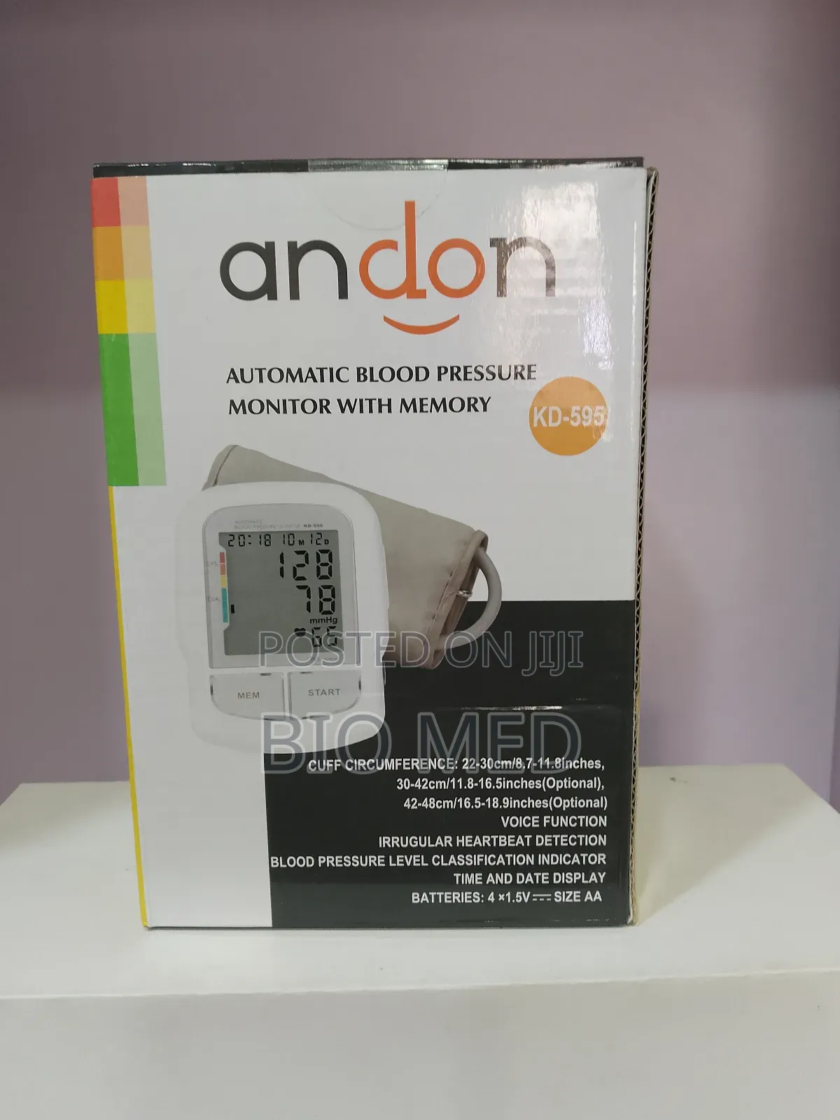 Digital Blood Pressure Monitor Easy Accurate Bp Check at Home