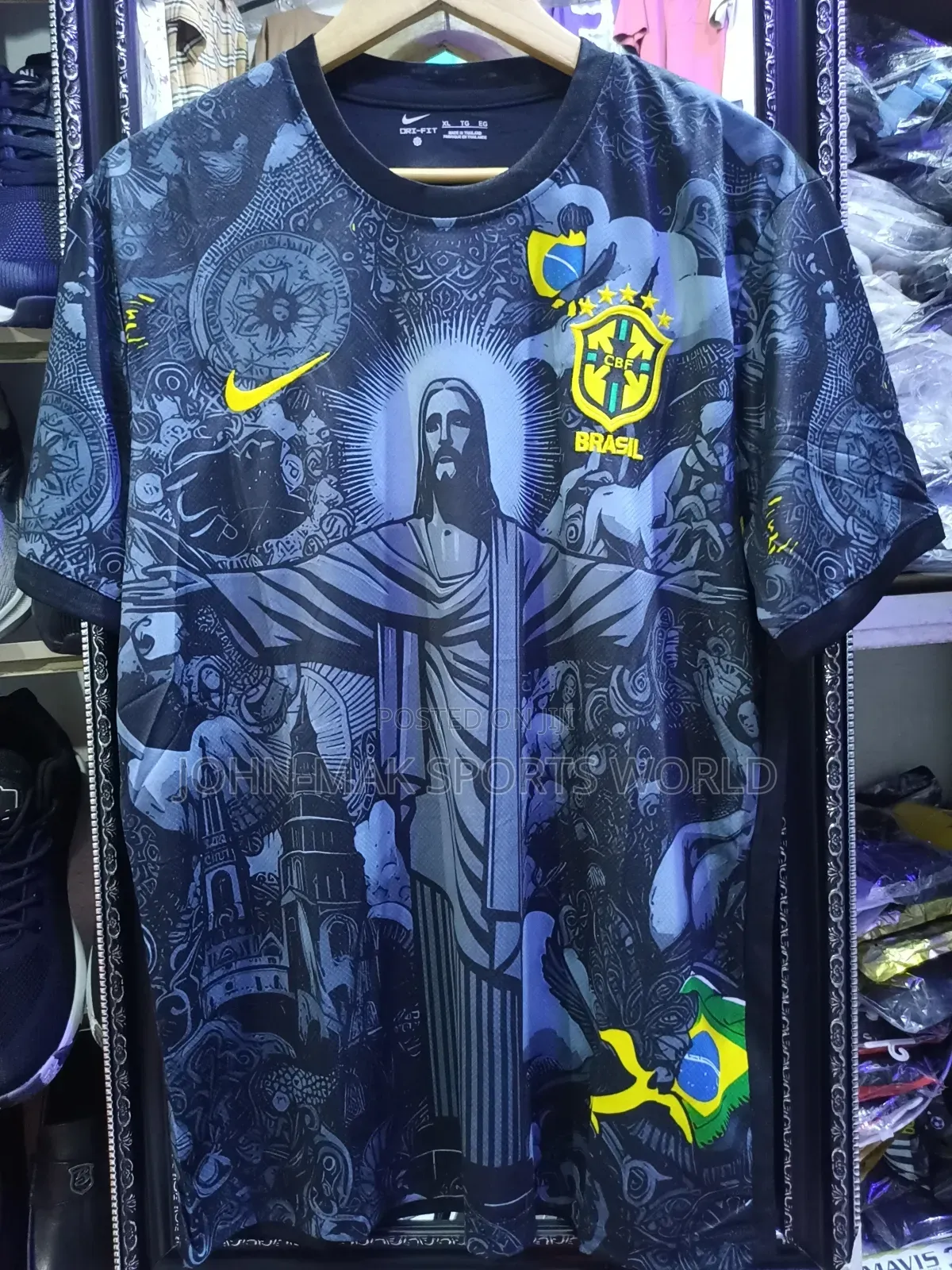 Brazilian Jesus the Savior Jersey