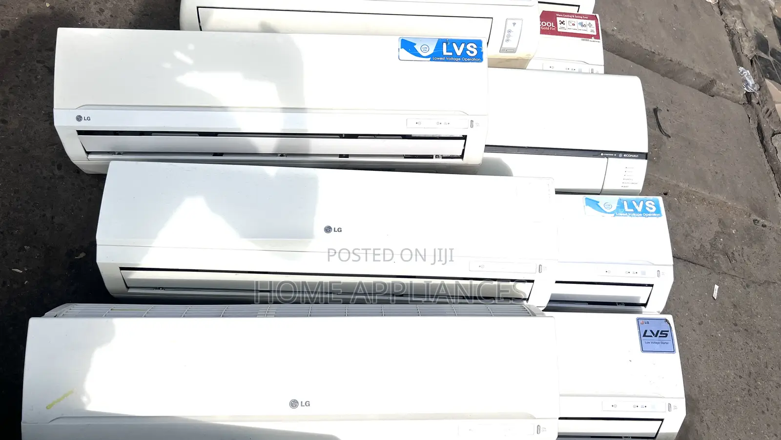Low Voltage Lg 1hp Split Air Conditioner + Warranty+ Pay on Delivery