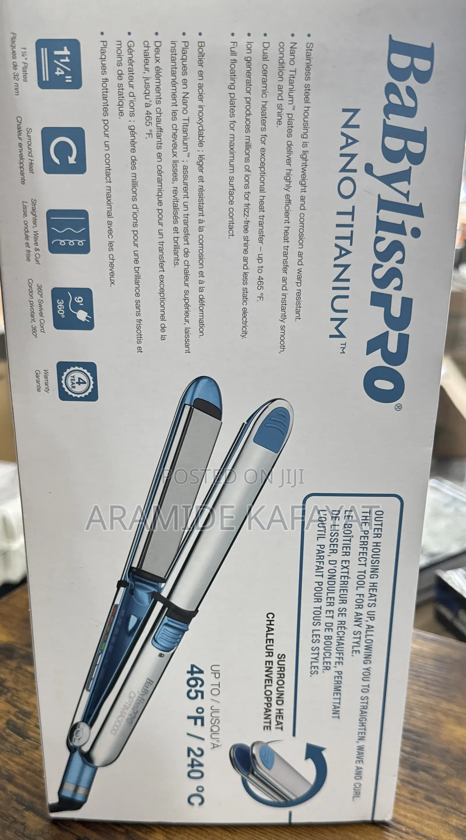 Babylisspro Hair Straightener