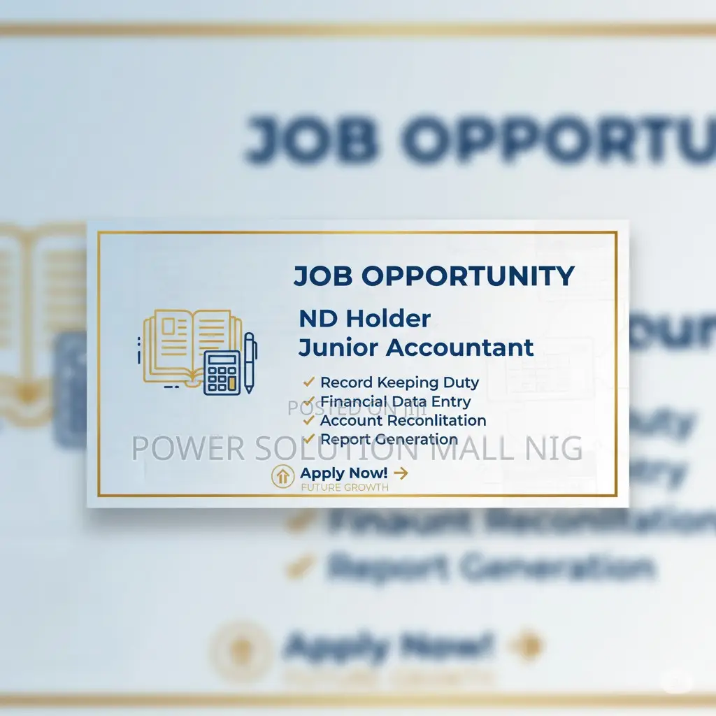 Junior Accountant