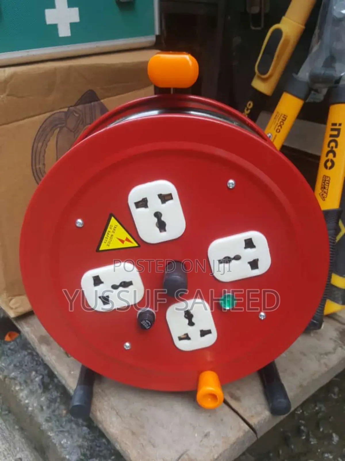2.5mm by 50m Industrial Extension Reel