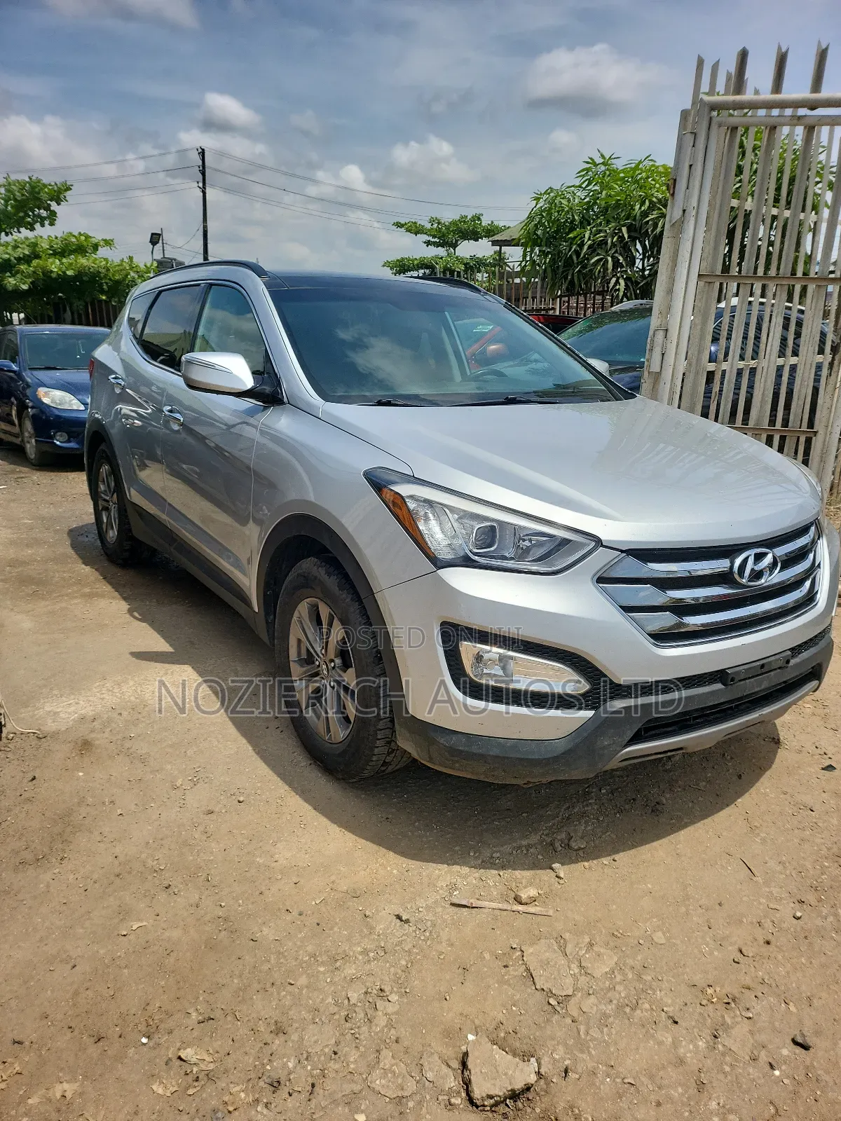 Hyundai Santa Fe GLS 4dr SUV (3.3L 6cyl 6A) 2014 Silver