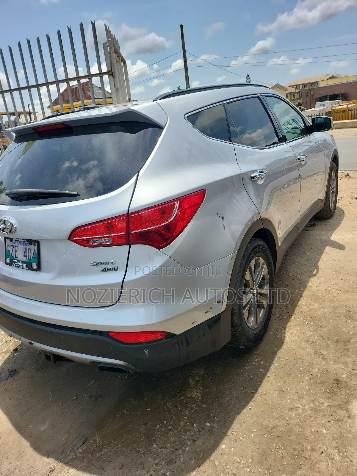 Hyundai Santa Fe GLS 4dr SUV (3.3L 6cyl 6A) 2014 Silver