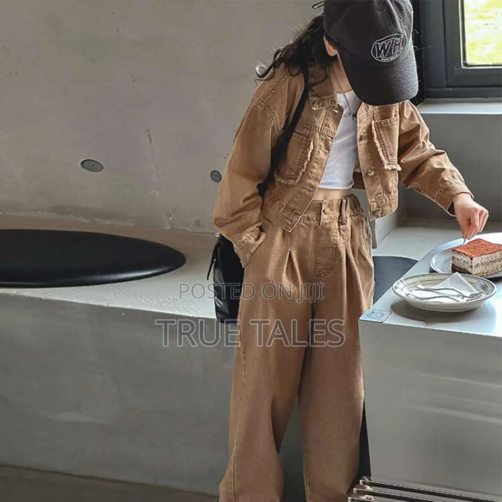 Big Girls High Quality Denim Jeans Jacket And Trousers Ages 4 To 15