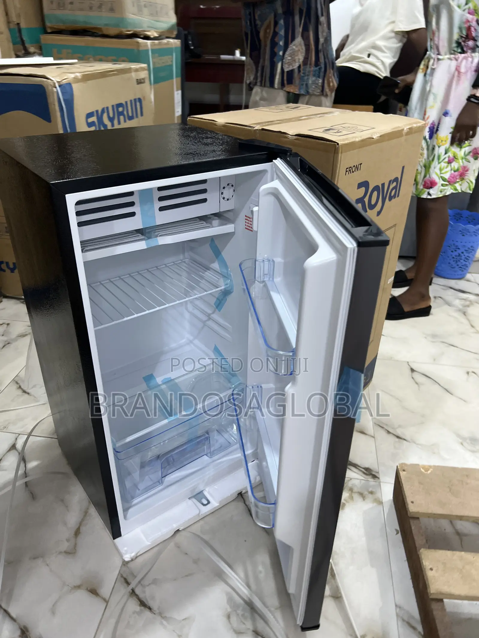 Royal 105l Refrigerator (Rref105bf) – Smart Cooling, Quiet Running