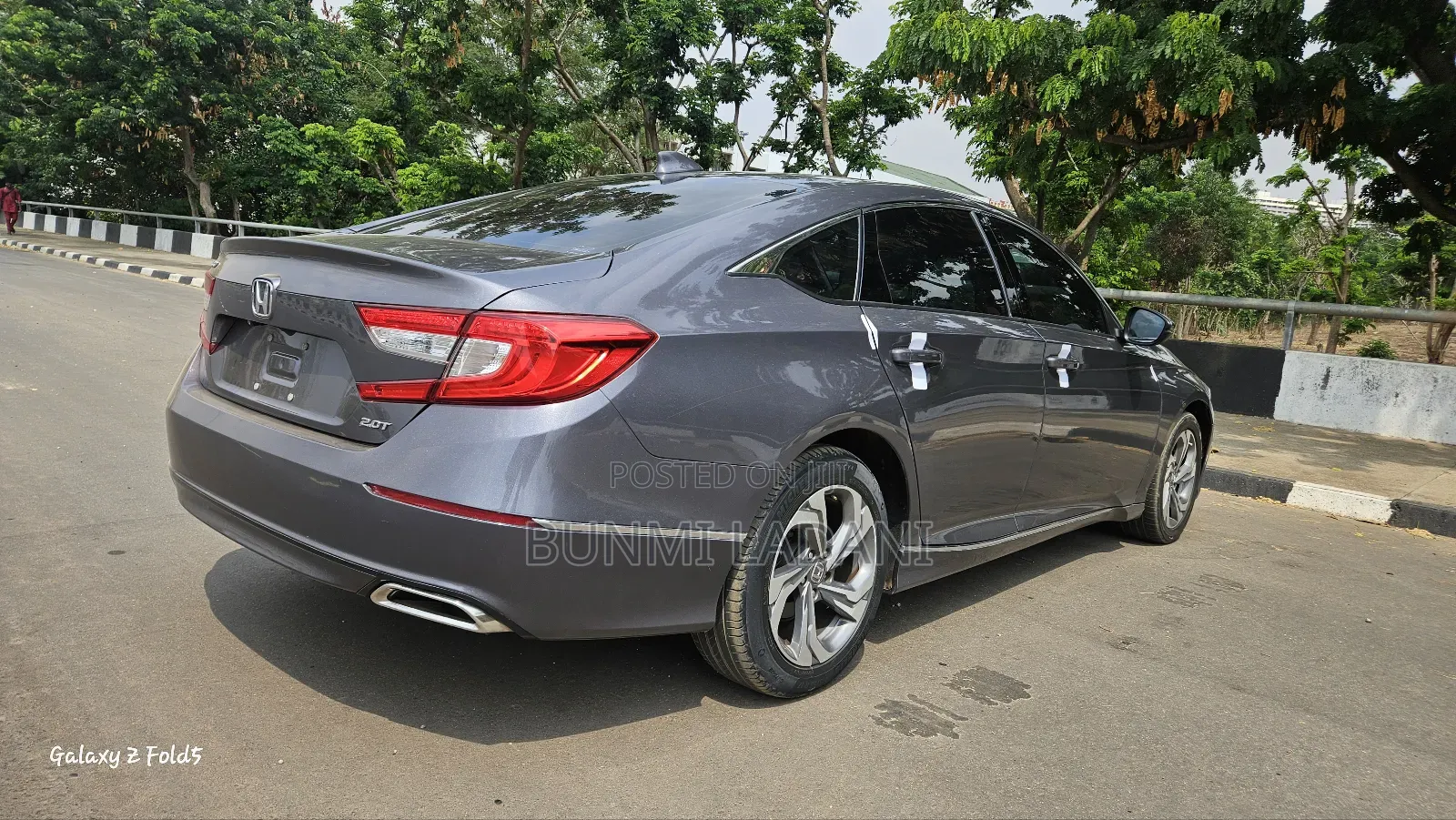 Honda Accord EX-L 2.0T 2018 Gray