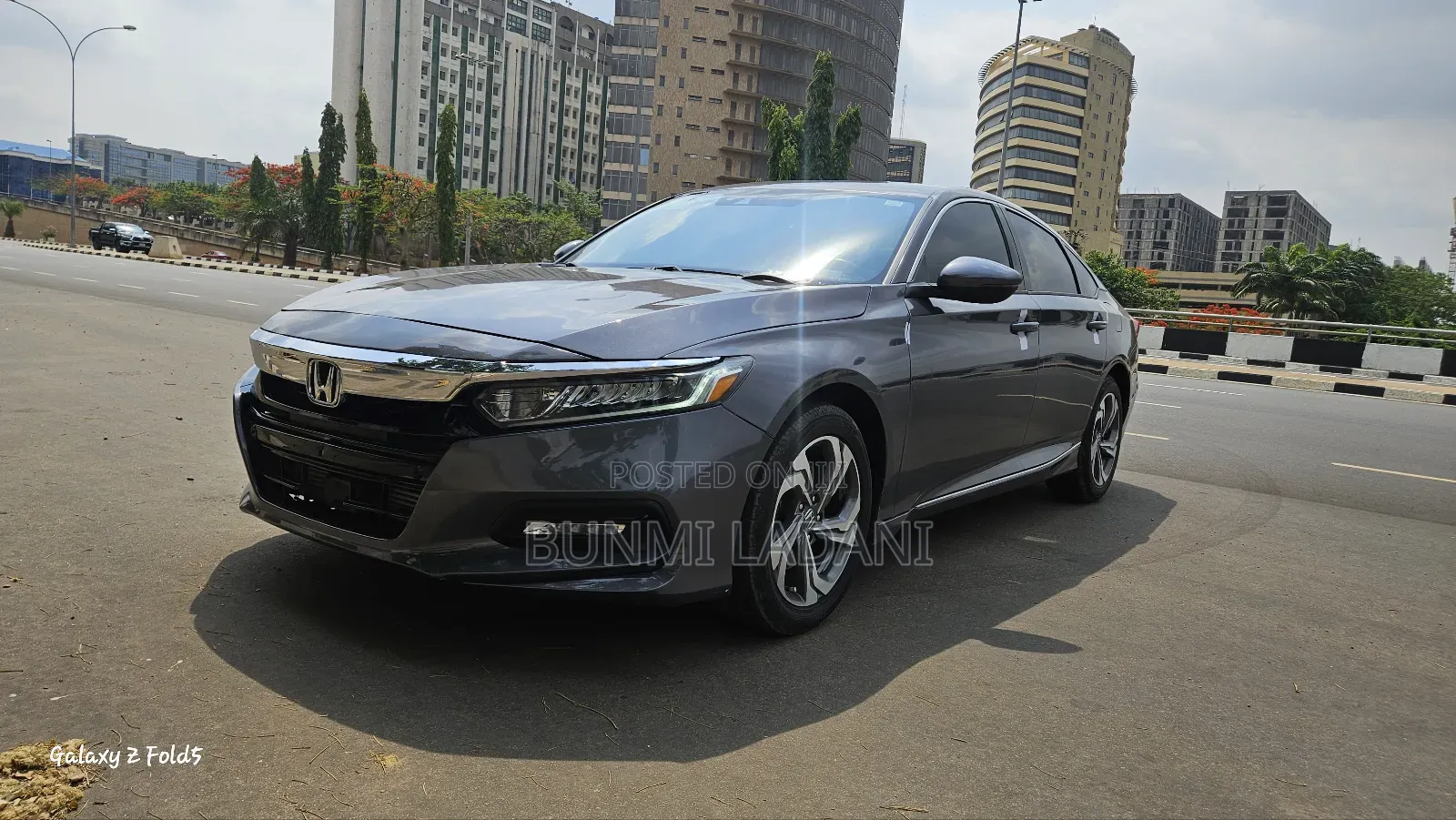 Honda Accord EX-L 2.0T 2018 Gray
