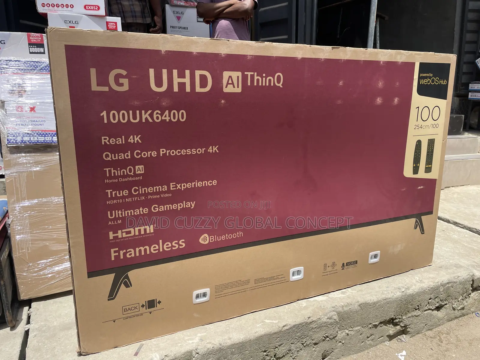 Lg 100 Inches Smart Frameless Tv