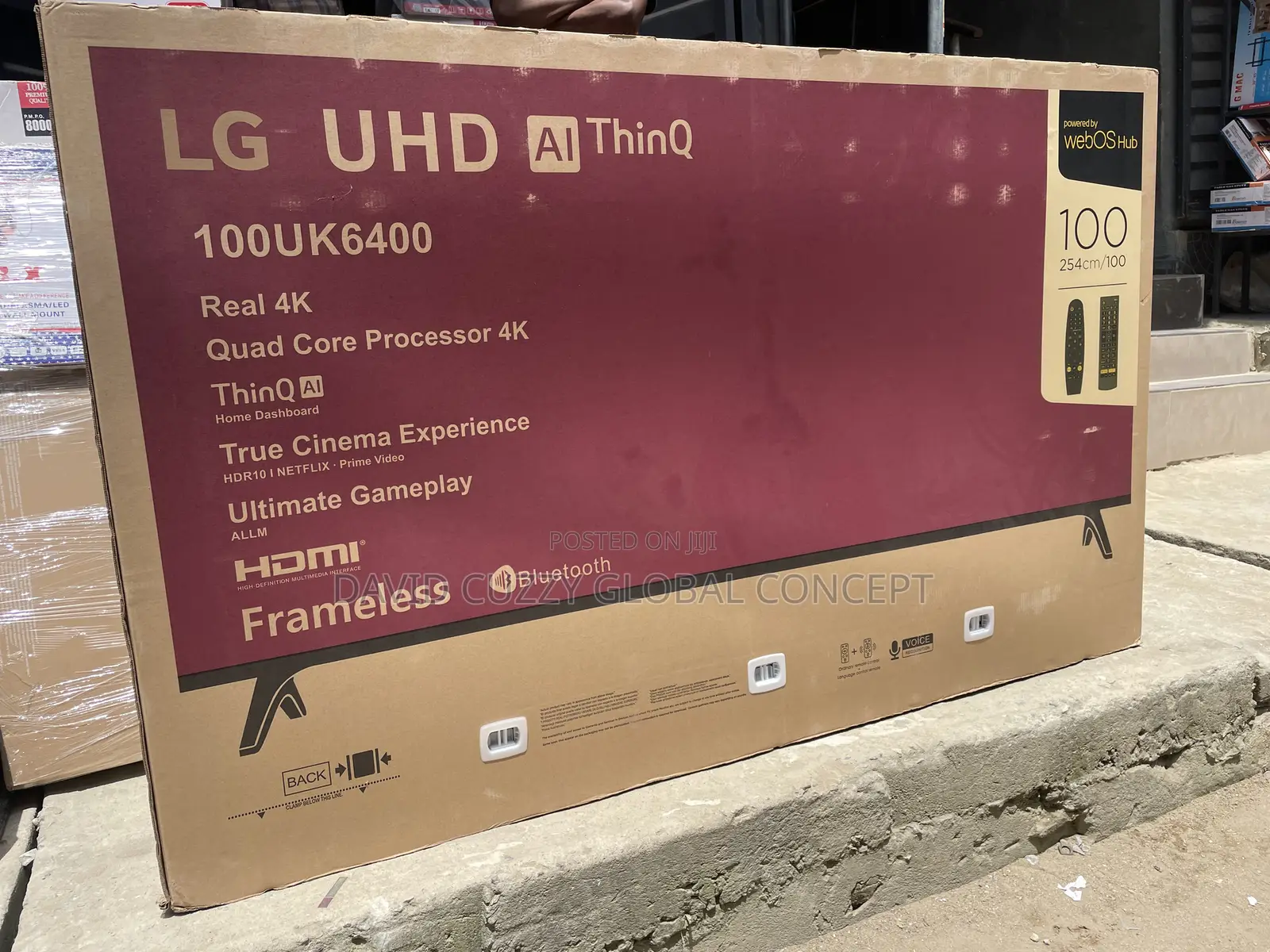 Lg 100 Inches Smart Frameless Tv