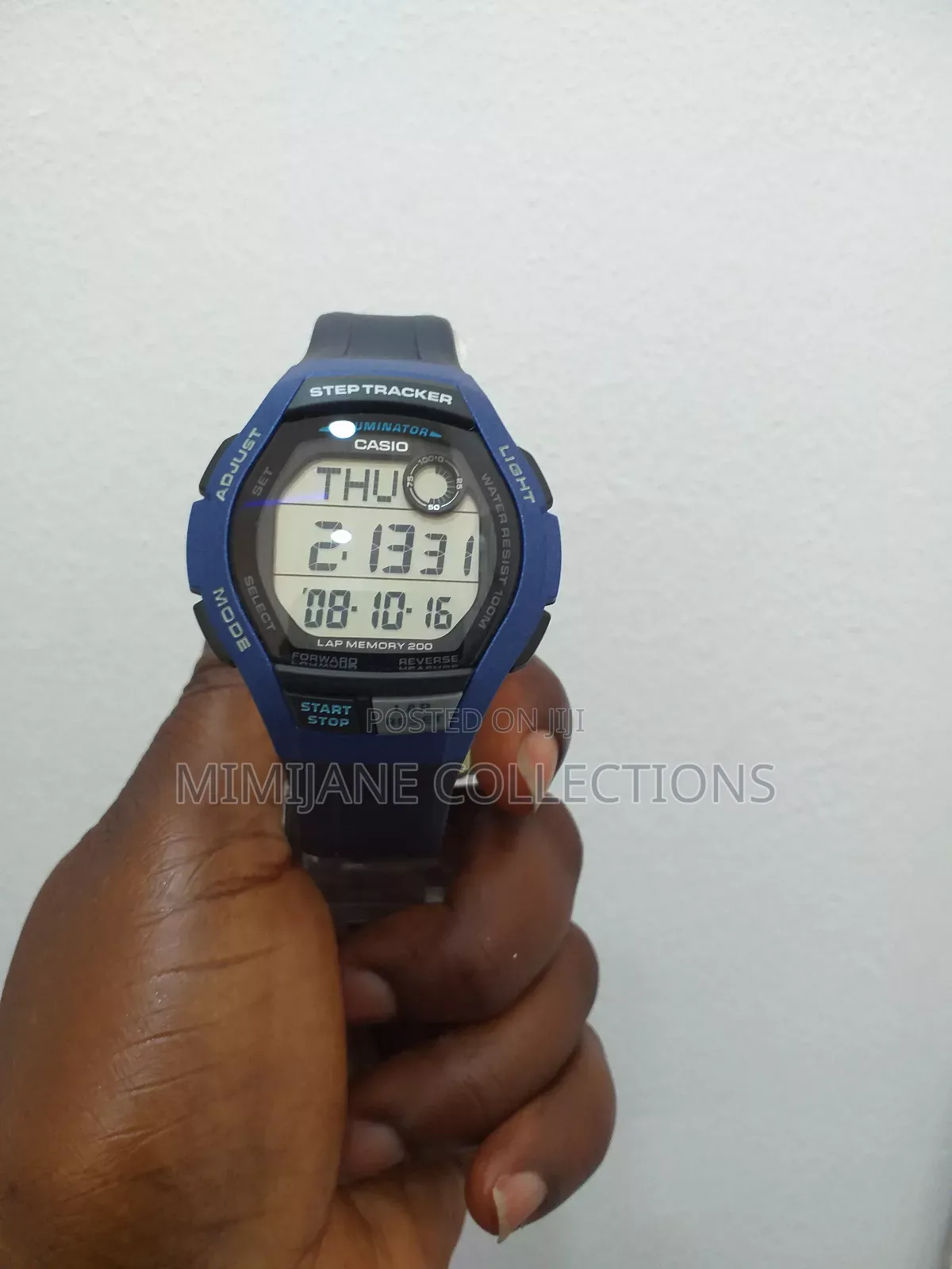 Casio Watch Step Tracker.