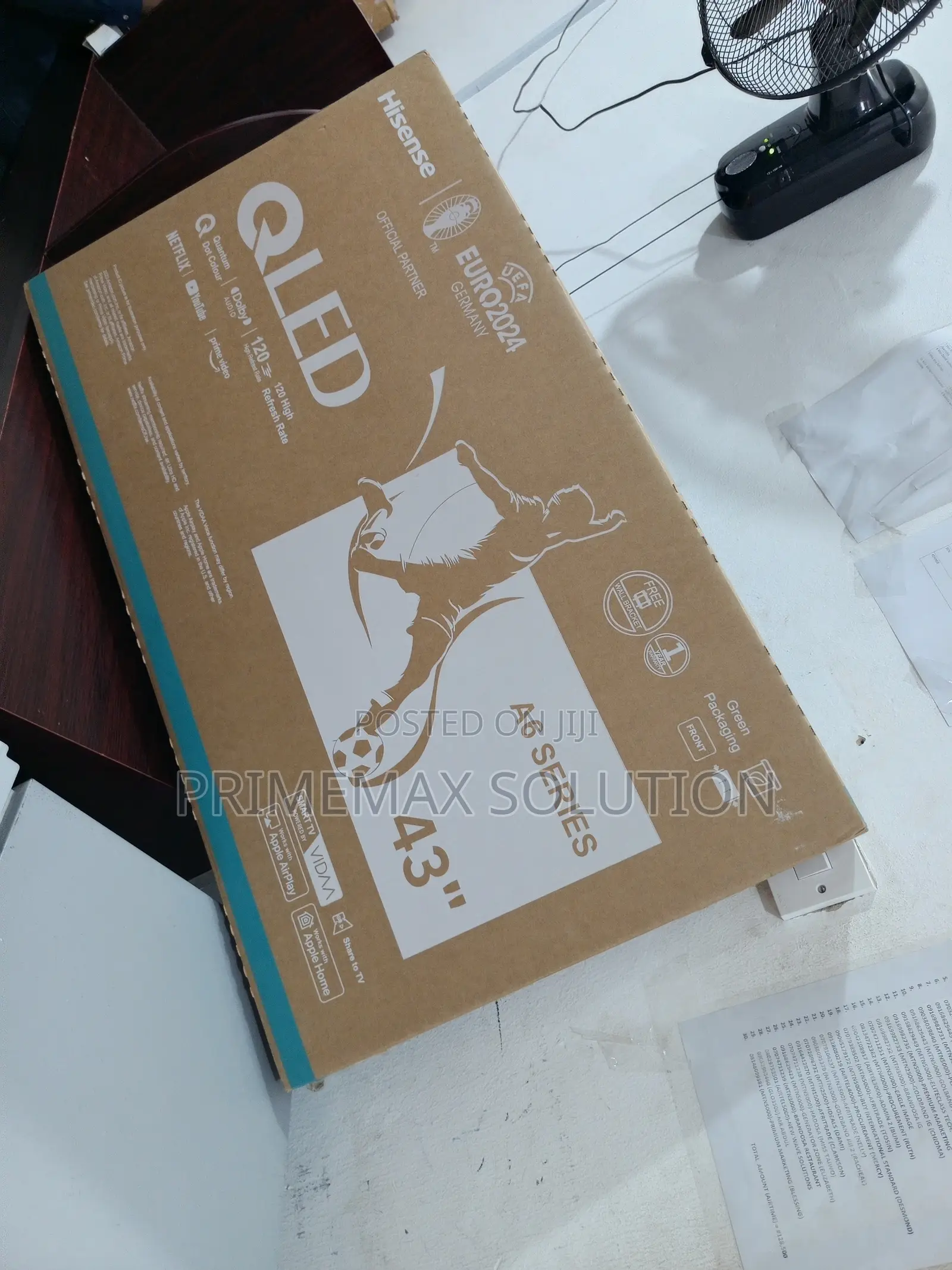 Hisense 43" – Smart Tv With Screen Mirroring