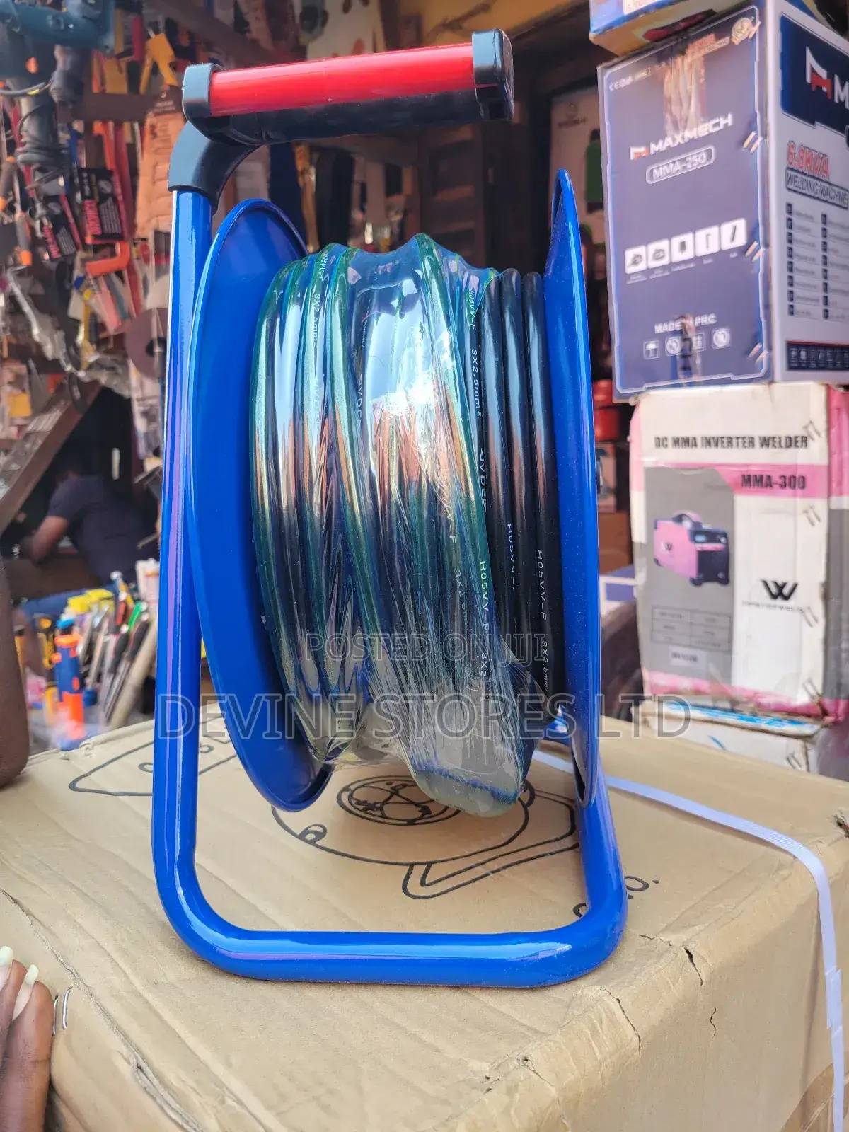 50m Blue Extension Cable Reels(2.5)