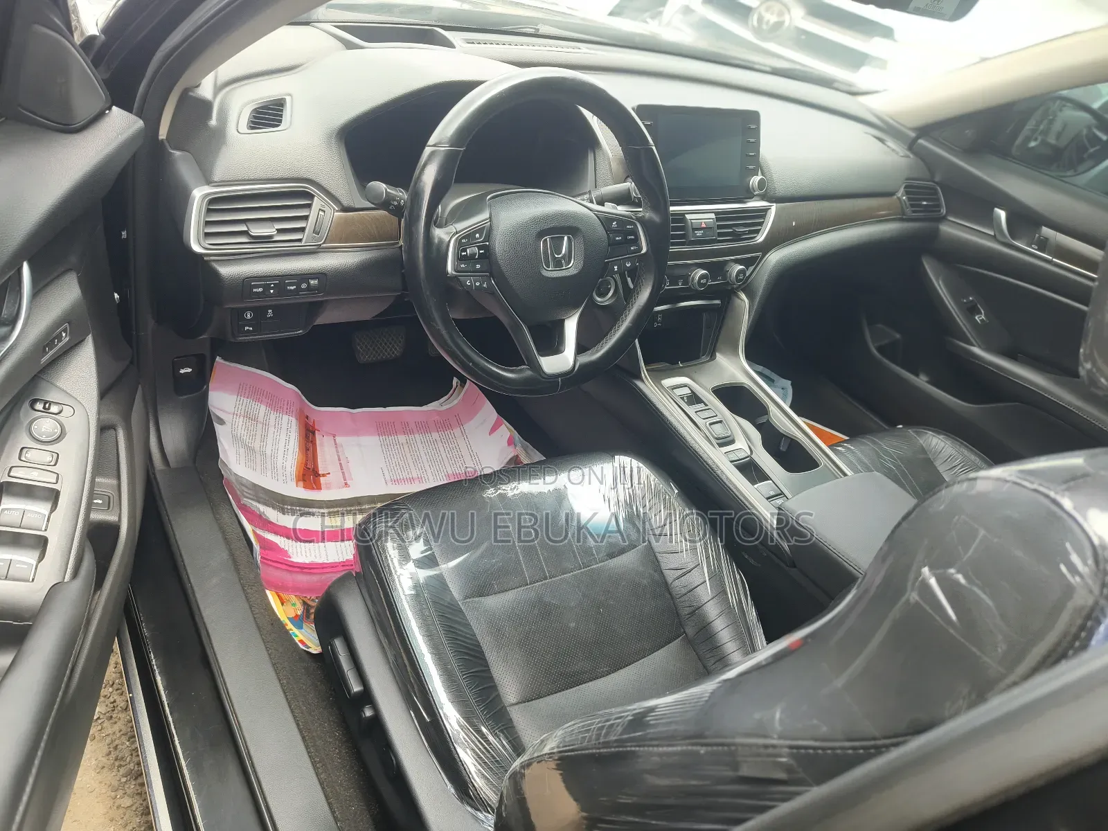 Honda Accord Touring 2.0T 2018 Black