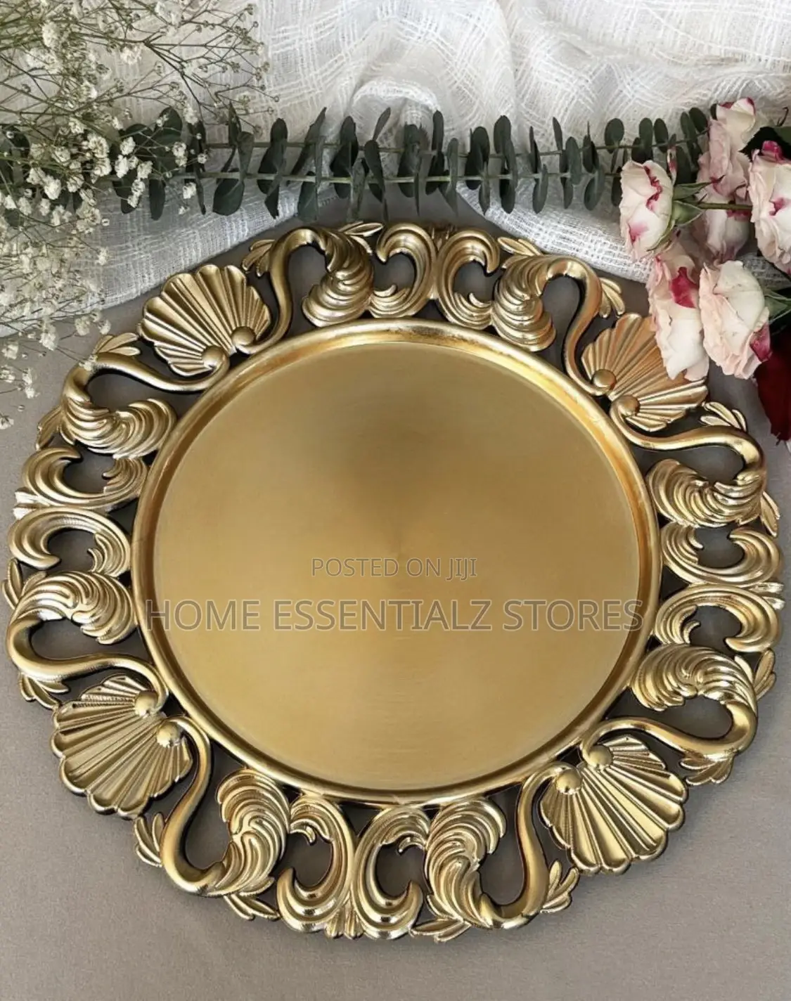 Luxury Charger Plates - Gold Charger Plate