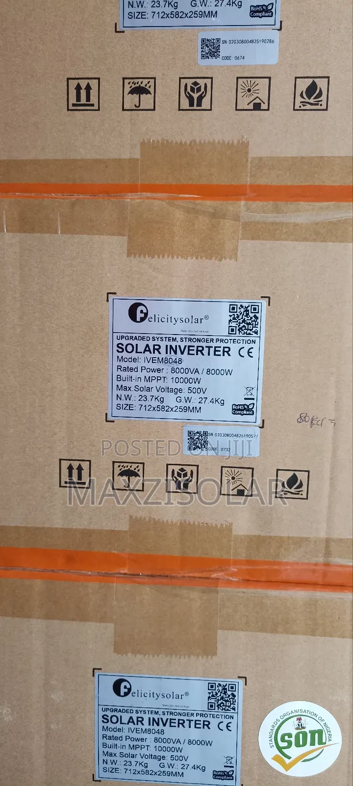 Felicity 8kva Hybrid (Ivem) Inverter