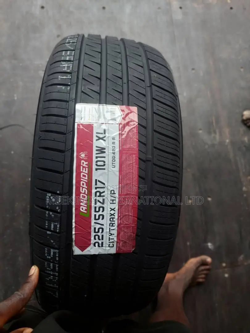 Thailand Made 225/55/17 Landspider Tyre for Nigeria Roads