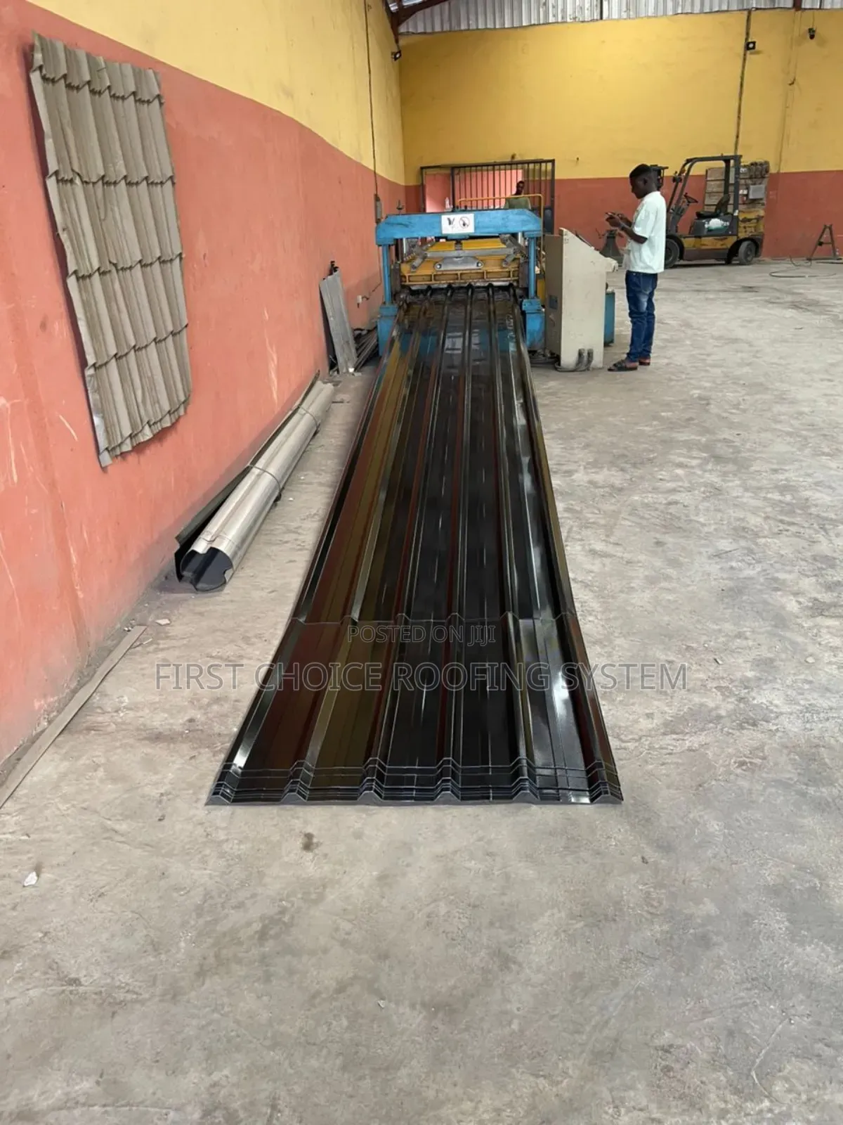 All Colours Of Long Sparn Design Aluminium Roofing Sheets Oven Baked