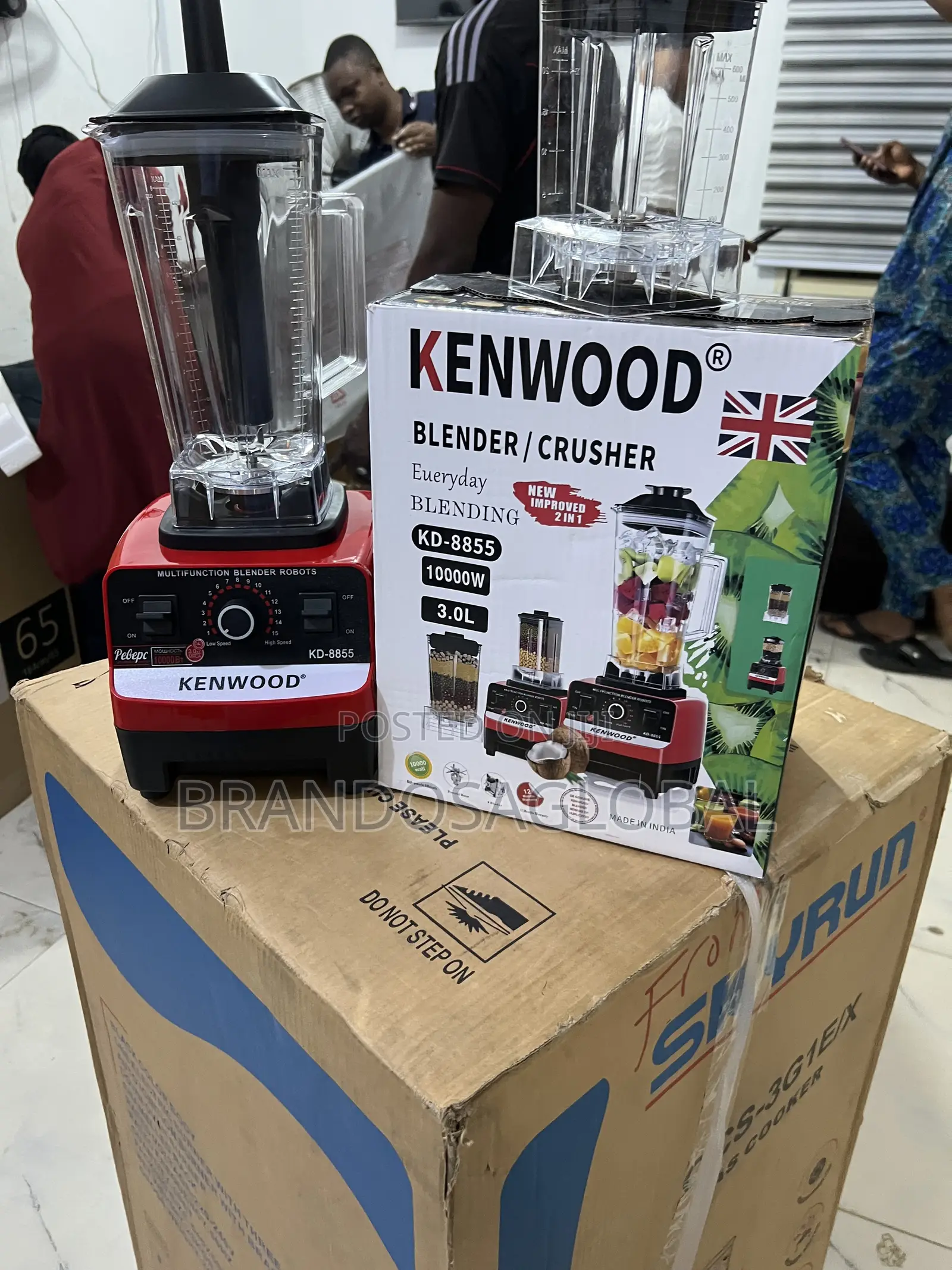 Brand New Kenwood 3l Blender Kd-8855 – Premium Power