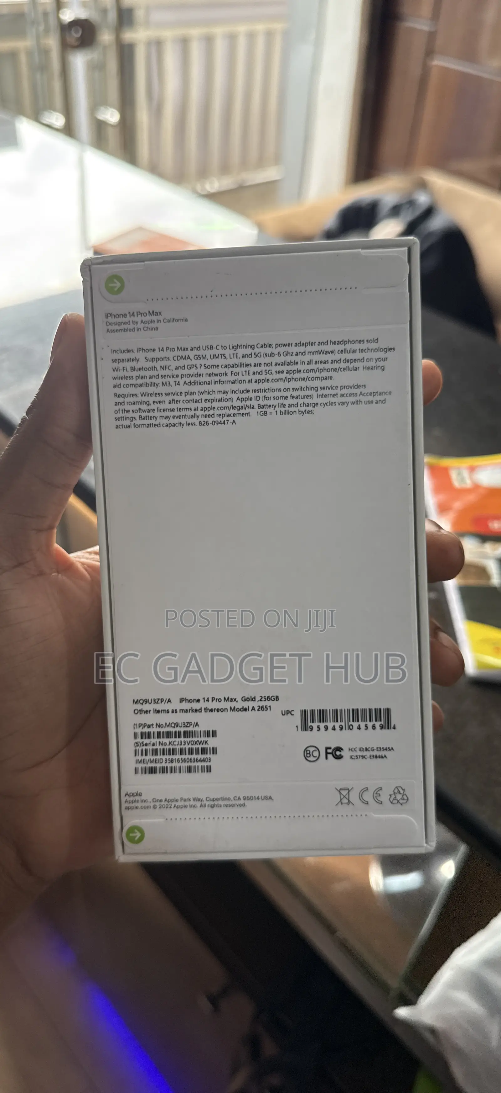 New Apple iPhone 14 Pro Max 256 GB Gold