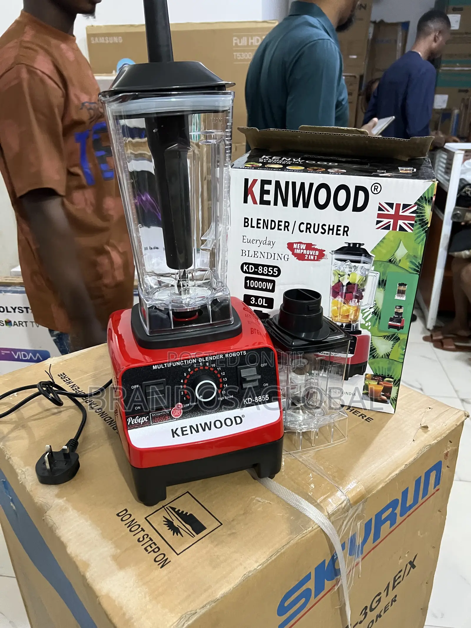 Kenwood 3l Kd-8855 Blender – Smooth, Fast Strong