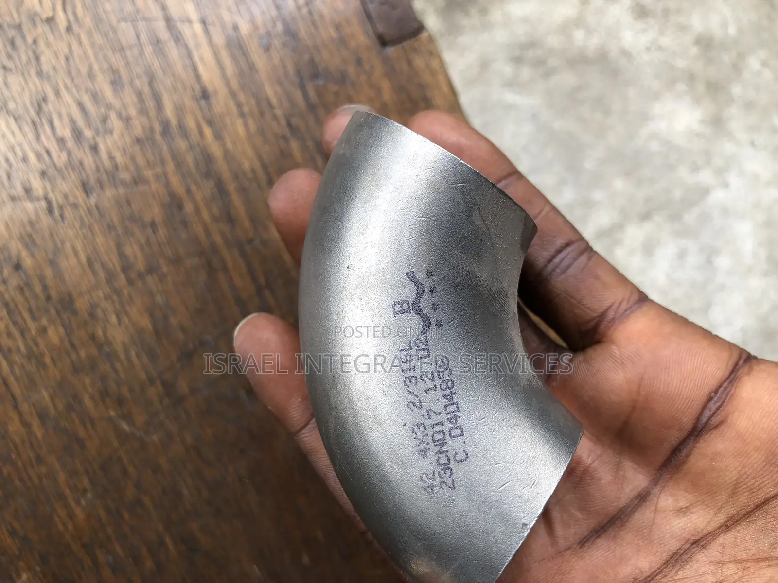 Stainless Elbow 1” SCH 40 90d
